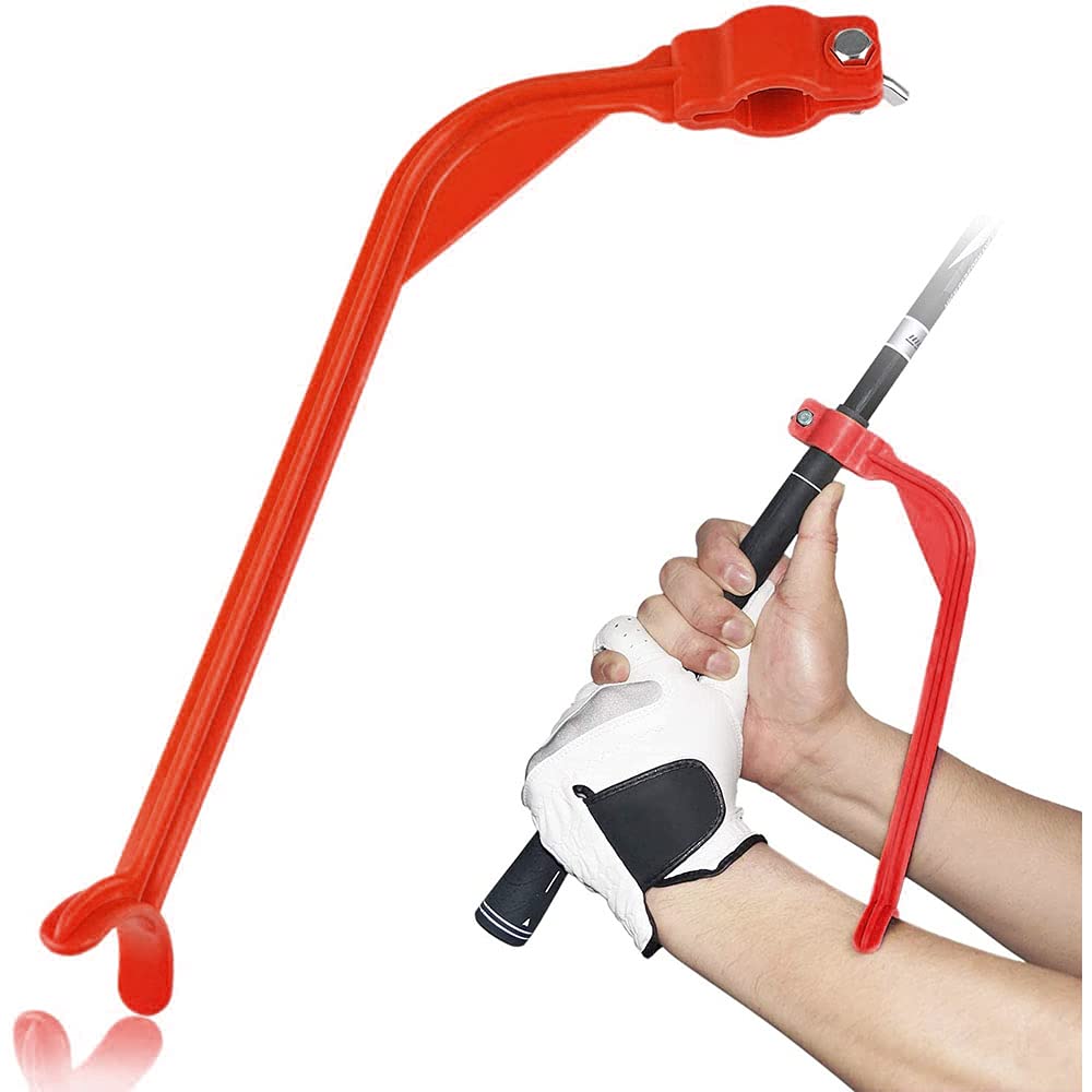 Golf Swing Trainer - Adjustable Swing Corrector & Practice Aid for Perfect Golf Posture | Improve Accuracy & Distance | Ideal for Driving Range & Backyard Practice