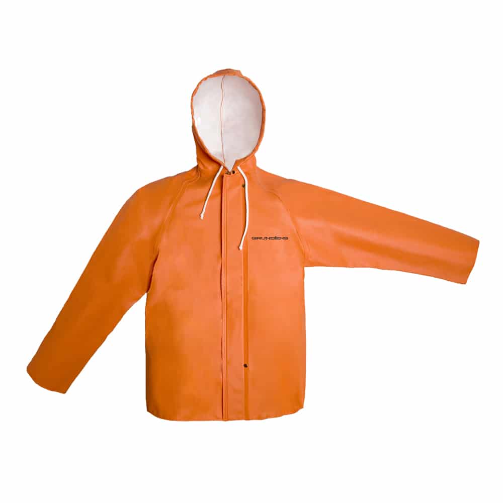 Grundens Professional Clipper Jacket - Waterproof Fishing Jacket for Men & Women - Heavy Duty Rain Gear for Boating, Commercial Fishing & Outdoor Work