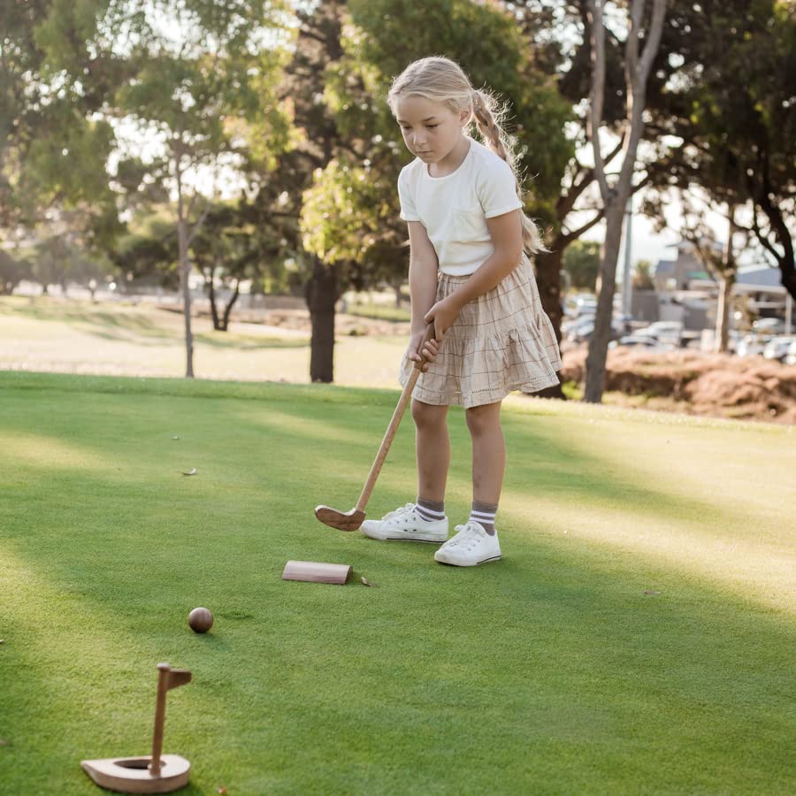 Best Toddler Golf Set for Kids Ages 2-8 - Mini Golf Clubs for Boys & Girls - Lightweight Plastic Golf Toy Set for Indoor/Outdoor Play - Perfect Birthday Gift for 2-8 Year Olds - Great for Backyard, Playroom & Family Fun Activities