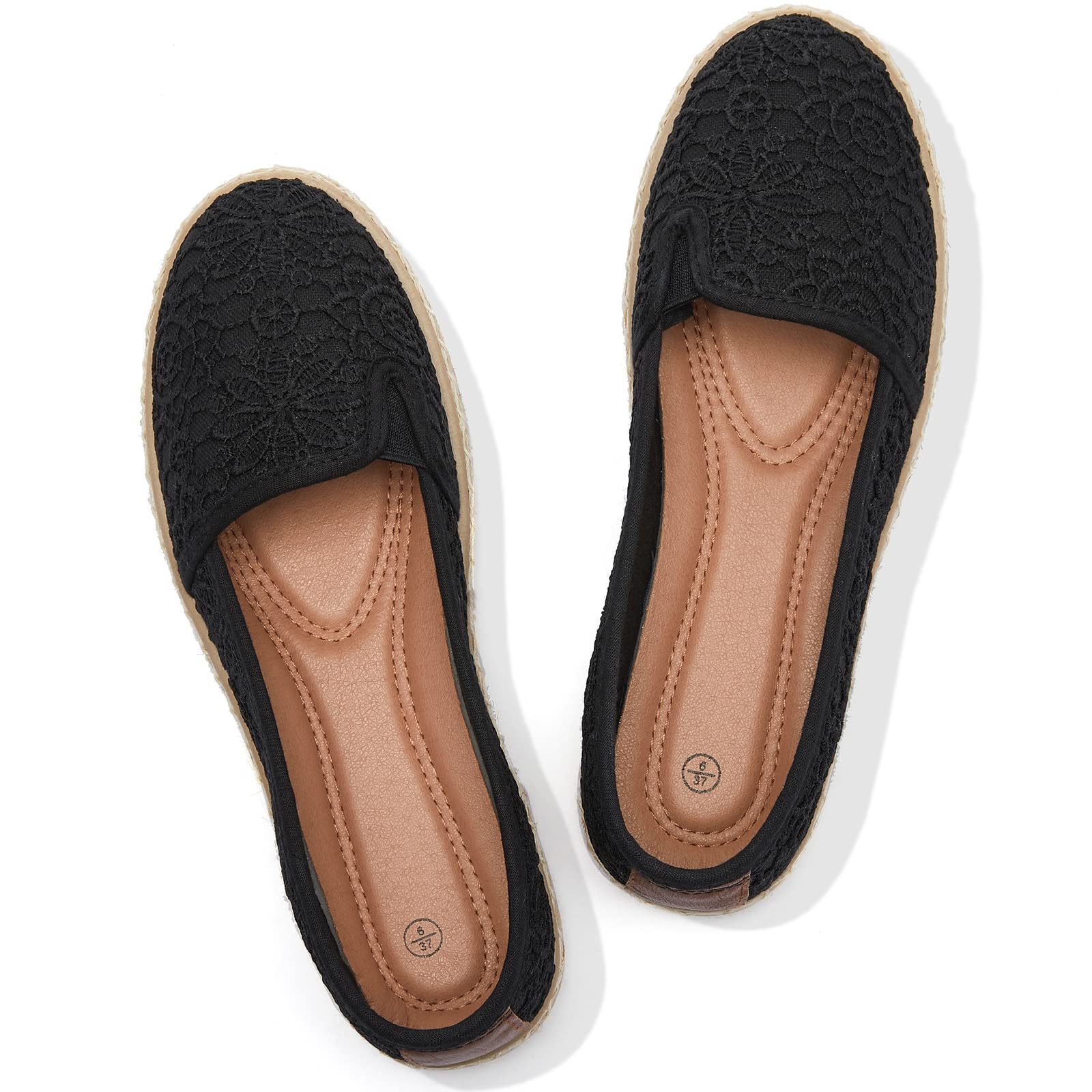 POVOGER Women's Slip-On Loafers - Comfortable Flats Dress Shoes for Women | Perfect for Office, Casual Wear & Travel