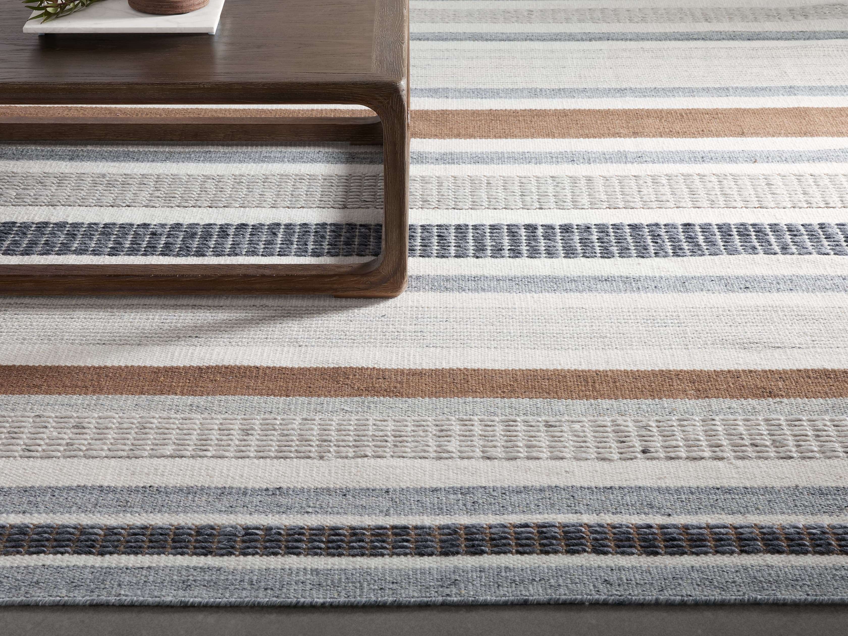 Stylish Brynn Denim Rug - Soft & Durable for Living Room, Bedroom, or Nursery Decor - Perfect for Boho, Farmhouse & Modern Home Styles