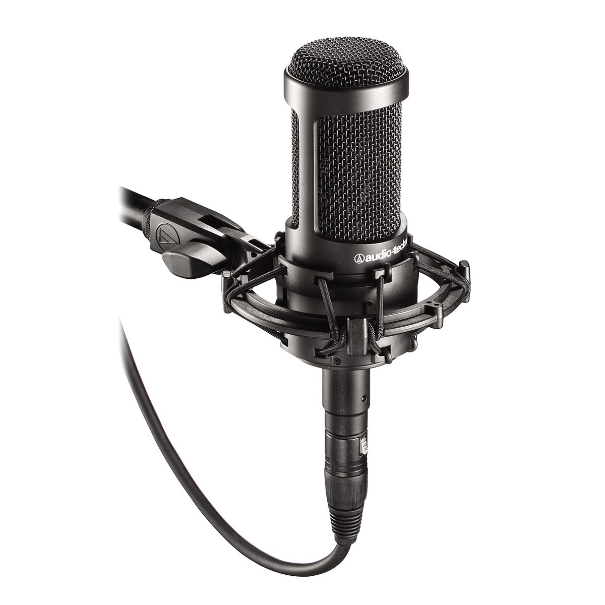 Audio Technica AT2035 Cardioid Condenser Microphone - Professional Studio Recording Mic for Vocals, Podcasting & Streaming - Large Diaphragm Side Address Design for Clear Sound Capture