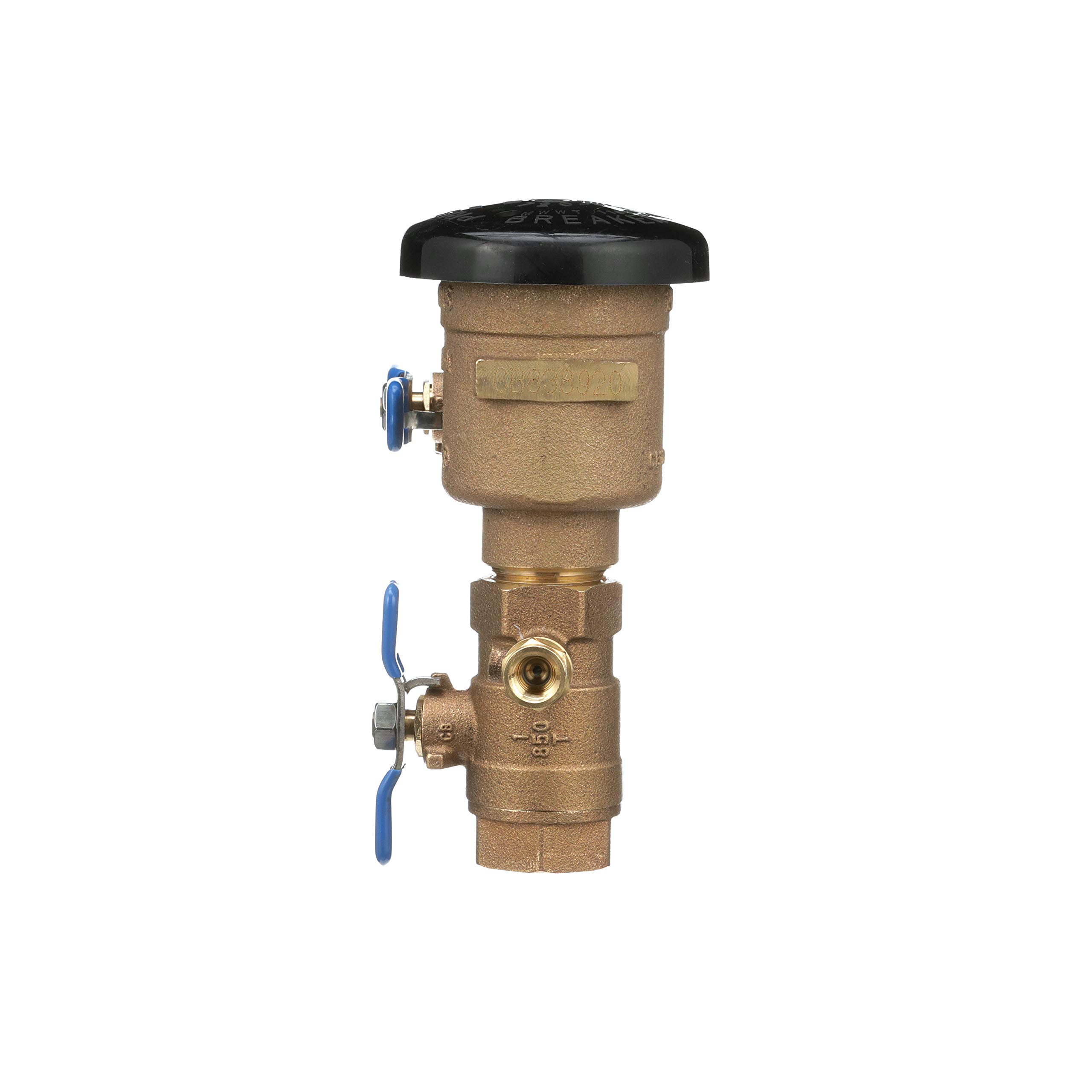 Zurn Wilkins 1-720A 1-Inch 720A Pressure Vacuum Breaker Assembly - Backflow Prevention Device for Irrigation Systems & Water Supply Lines