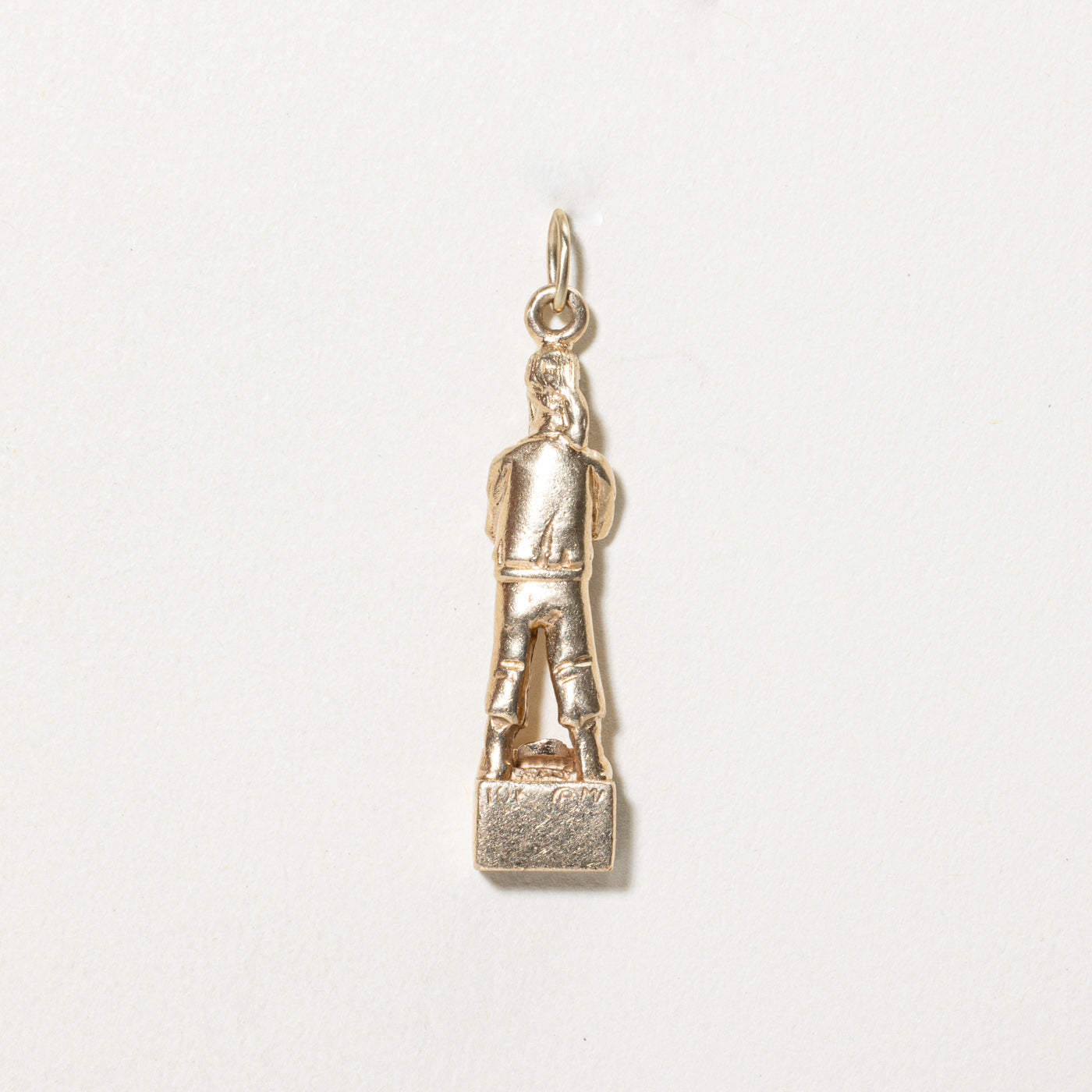 10K Yellow Gold Davis Peace River Charm Pendant - Elegant Jewelry for Necklace, Bracelet & Gift - Perfect for Birthdays, Anniversaries & Special Occasions