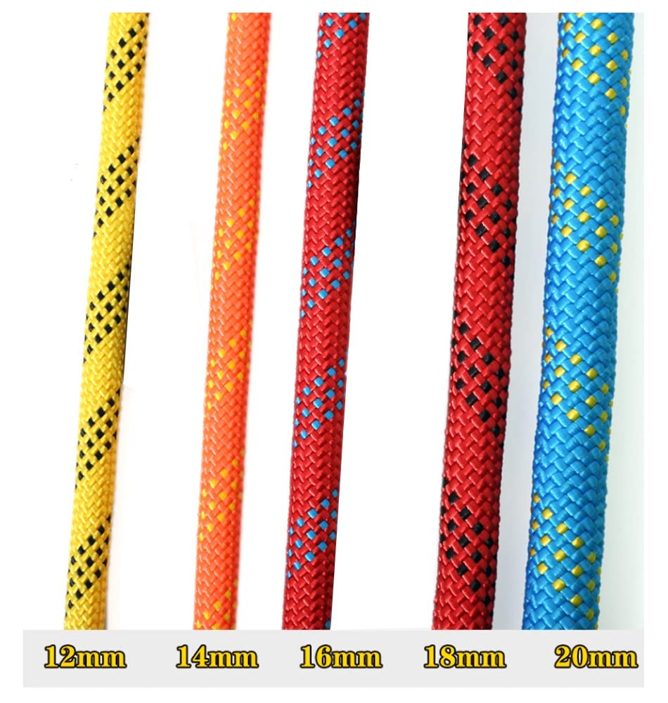 Durable Nylon Boat Rope - 16mm x 20m Mooring Line for Sailboats, Docking & Camping
