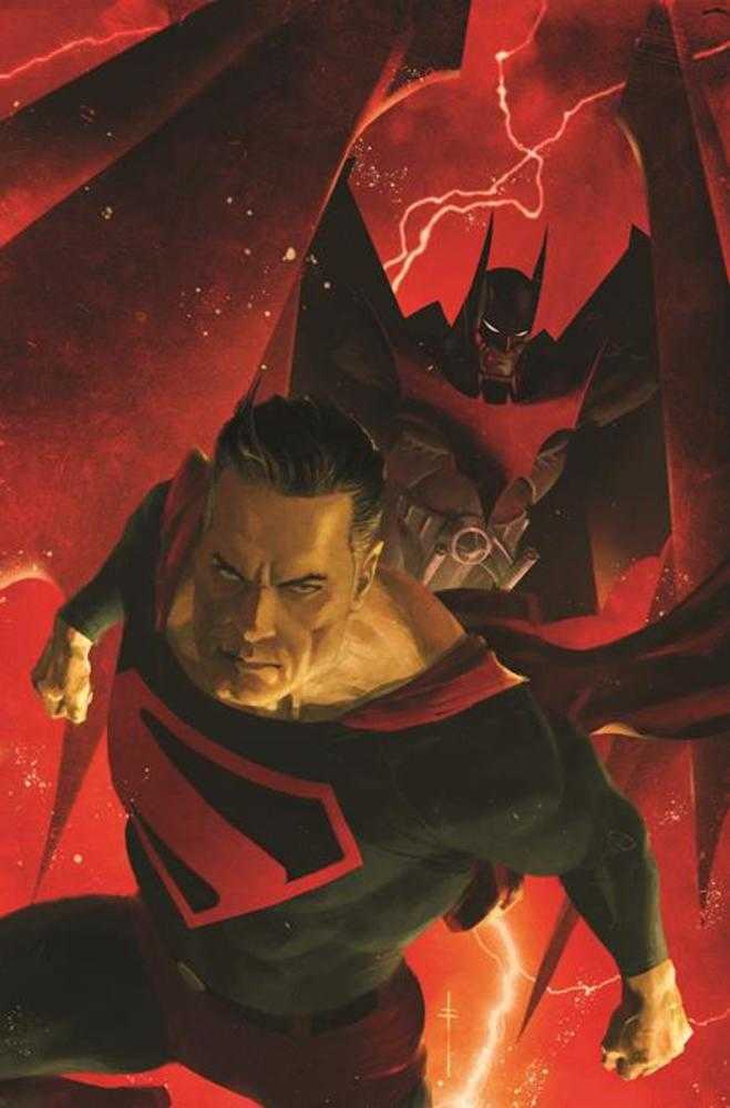 Batman Superman Worlds Finest #23 Cover B Sebastian Fiumara Variant - DC Comics Collectible Card Stock Cover - Perfect for Comic Book Collectors & Superhero Fans Display