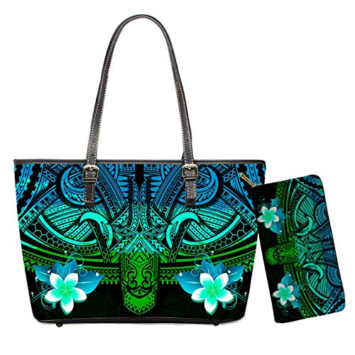 STUOARTE 2-Piece Genuine Leather Tote & Shoulder Bag Set for Women - Stylish Handbags with Matching Wallet | Perfect for Work, Travel & Daily Use