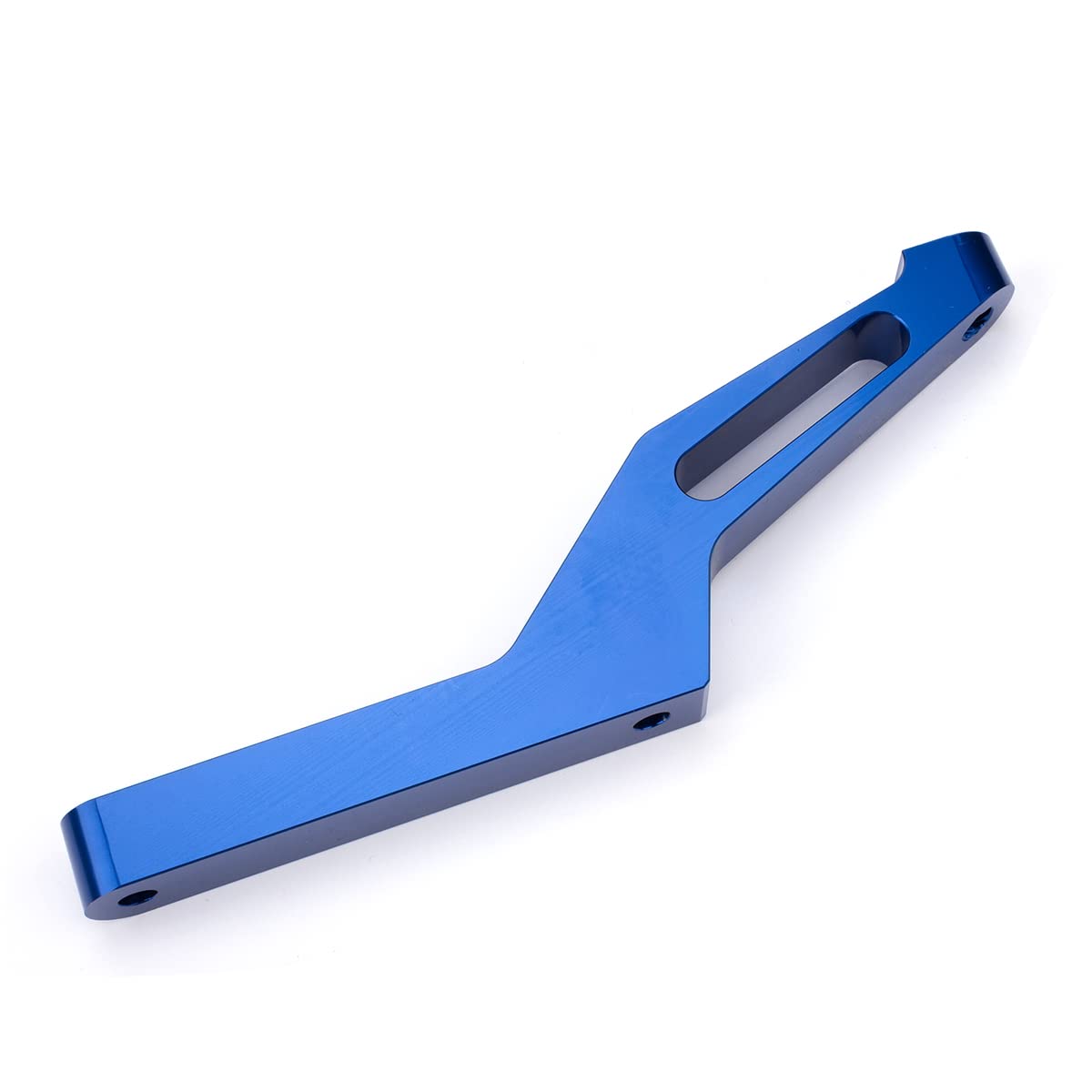 Adjustable Motorcycle Steering Damper Stabilizer - Universal Fit for Kawasaki Ninja ZX6R 2009-2019 - Blue & Blue Color - Includes Mounting Bracket Kit - Improves Handling & Safety for Street Riding and Track Racing