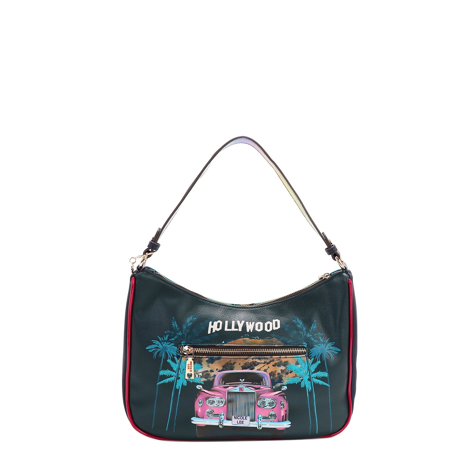 Hollywood Drive Shoulder Bag for Women - Stylish Crossbody Purse with Adjustable Strap, Perfect for Travel, Work & Everyday Use