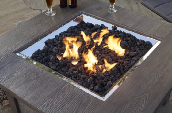 Premium Black Lava Rocks for Fire Pits & Outdoor Fireplaces - Natural Volcanic Stones for Landscaping, BBQ Grilling & Decoration - The Outdoor Greatroom Company