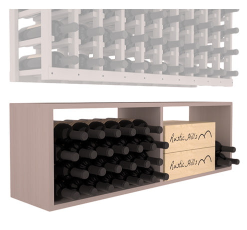 InstaCellar 10 Column Bin Extender - Expandable Wine Rack Organizer for Cellar, Kitchen, or Pantry Storage - Perfect for Wine Bottles, Cans, and Groceries