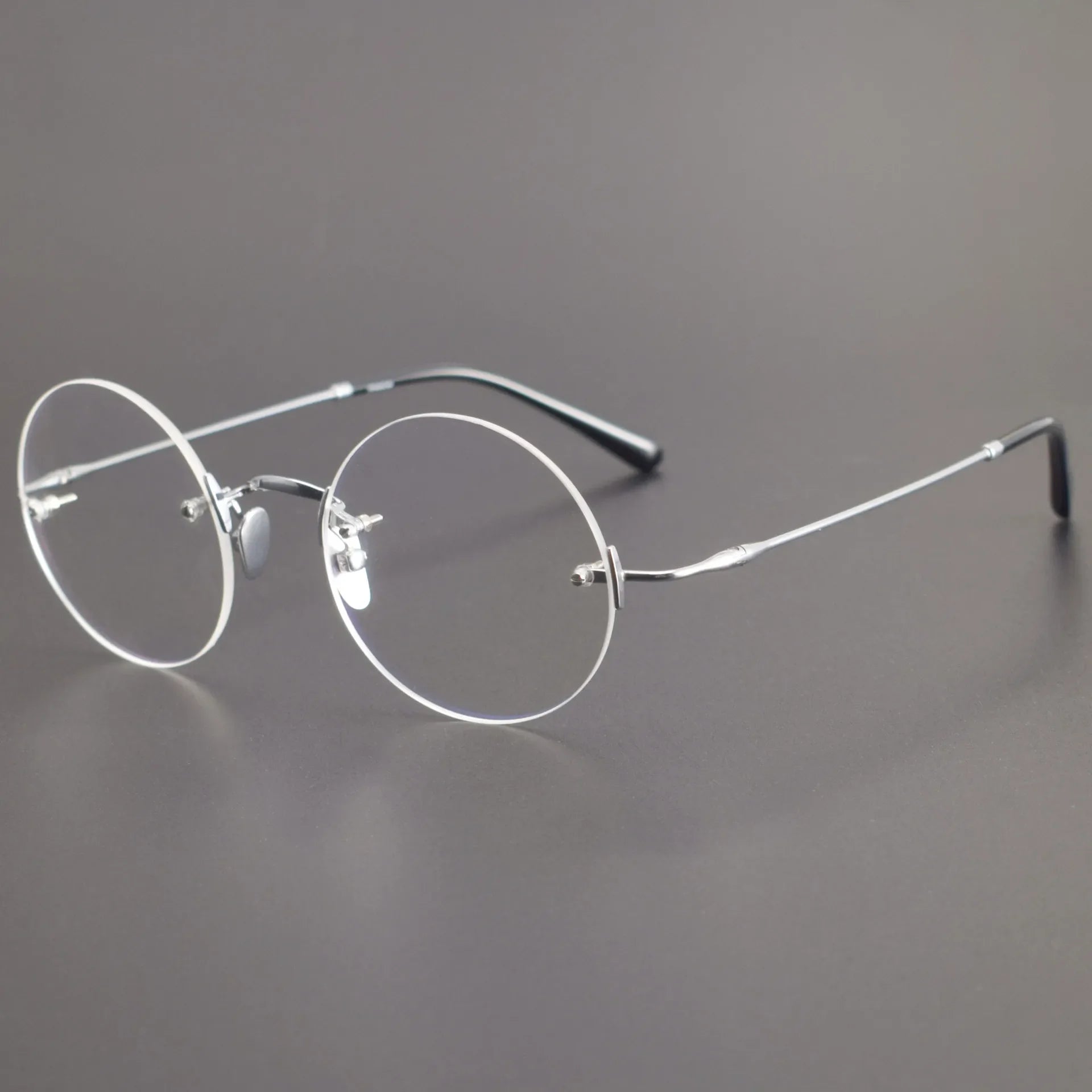 Aror Women's Rimless Round Oval Titanium Eyeglasses Frame 45297 - Lightweight Comfortable Glasses for Reading, Working & Daily Wear