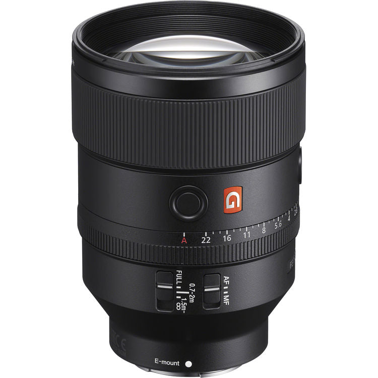 Sony FE 135mm f/1.8 GM Full Frame E-Mount Portrait Lens - Professional G Master Prime Lens for Wedding, Sports & Low Light Photography
