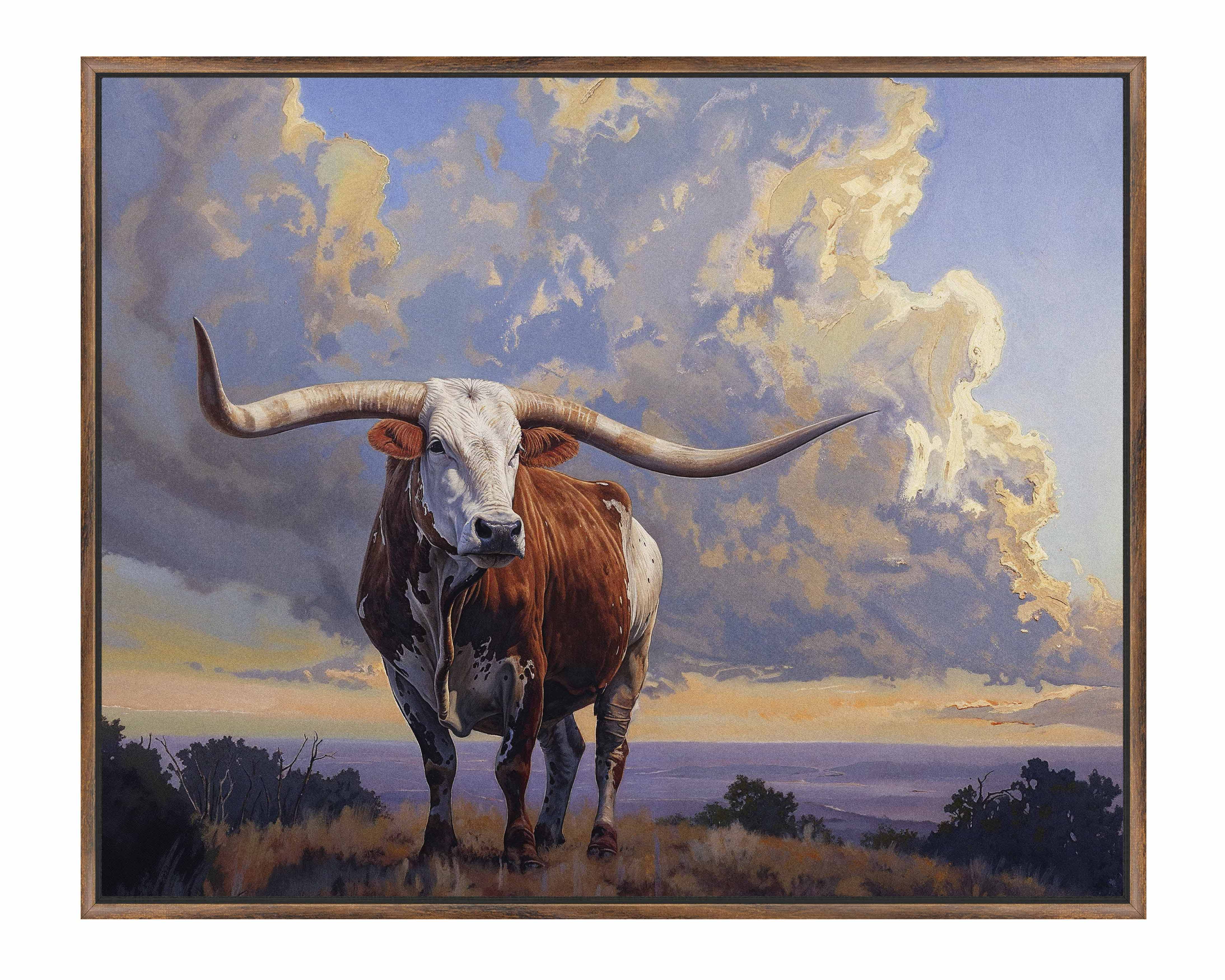 Premium Hill Country Monarch I Gallery Wrapped Canvas Art - Nature Inspired Wall Decor for Living Room, Bedroom & Office | Ready to Hang