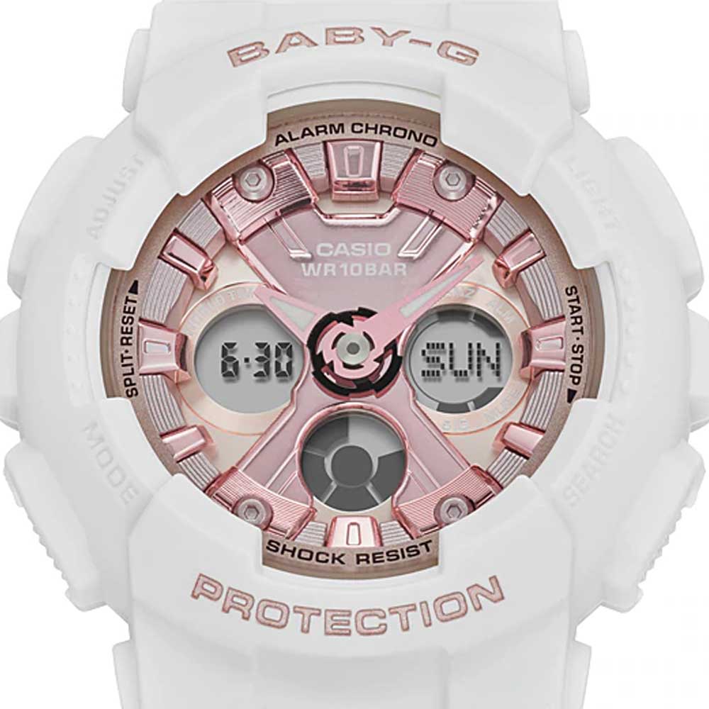 CASIO BABY-G BA-130-7A1DR Women's Digital Sport Watch - Shock Resistant, Water Resistant, LED Light - Perfect for Running, Swimming & Outdoor Activities
