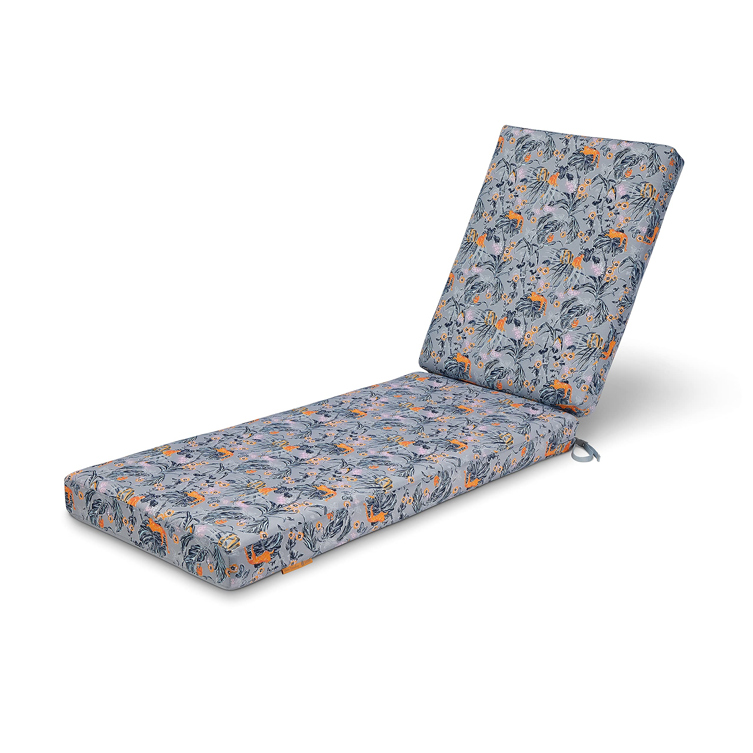 Vera Bradley Water-Resistant Outdoor Chaise Lounge Cushion - 21