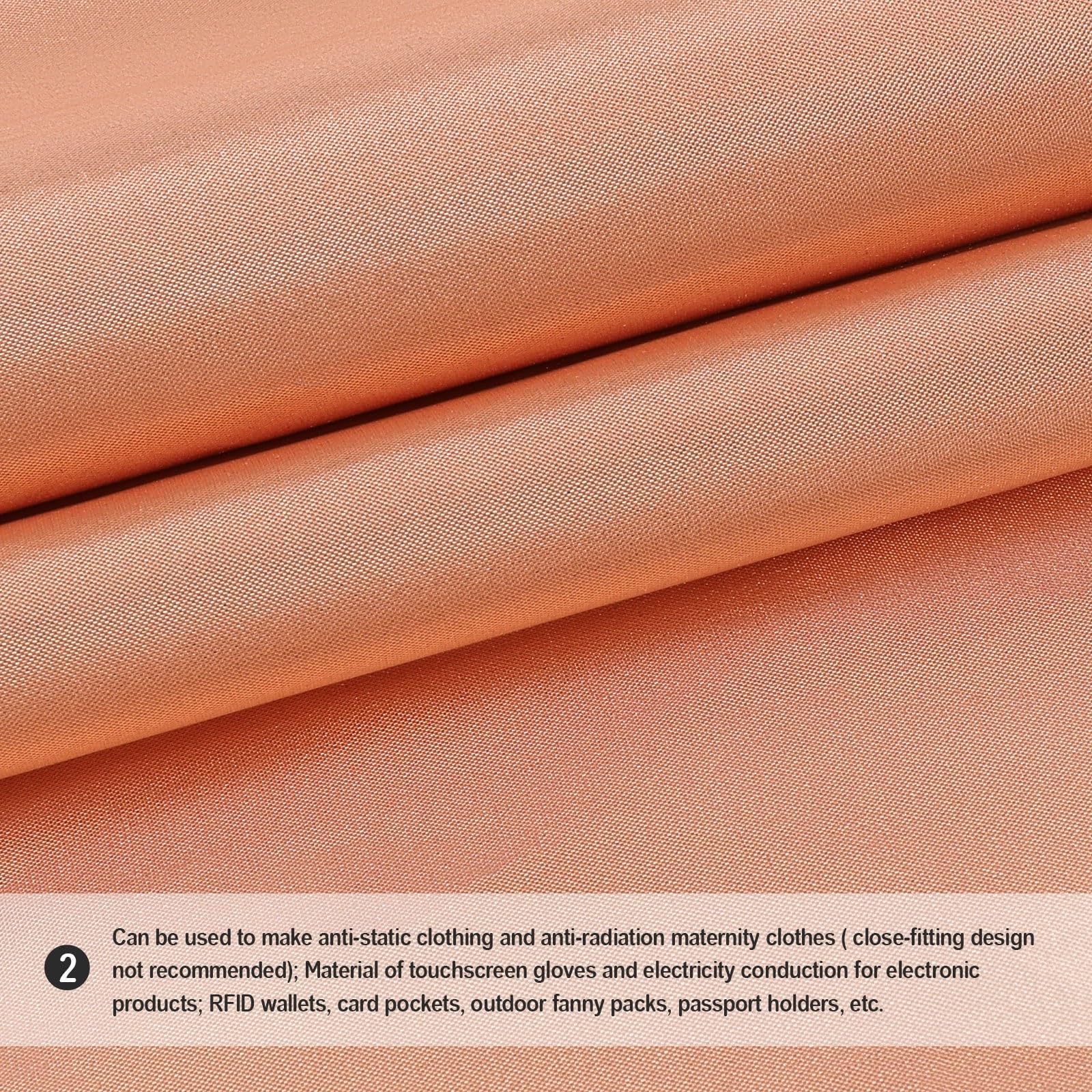 43'' x 156'' Faraday Blanket - EMP Proof Faraday Fabric with RFID/RF Shielding - Blocks Radiowaves & Microwaves - Ideal for Privacy Protection, Electronics Shielding & Emergency Preparedness