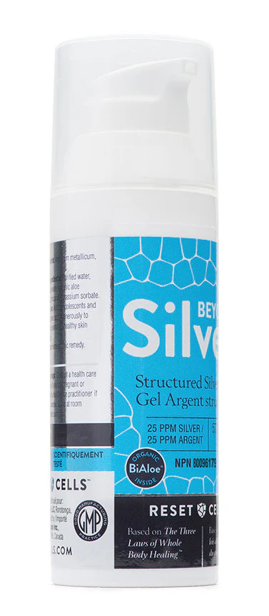 Beyond Silver Structured Silver Gel 59ml - Natural Immune Support & Skin Care Solution for Daily Wellness & First Aid