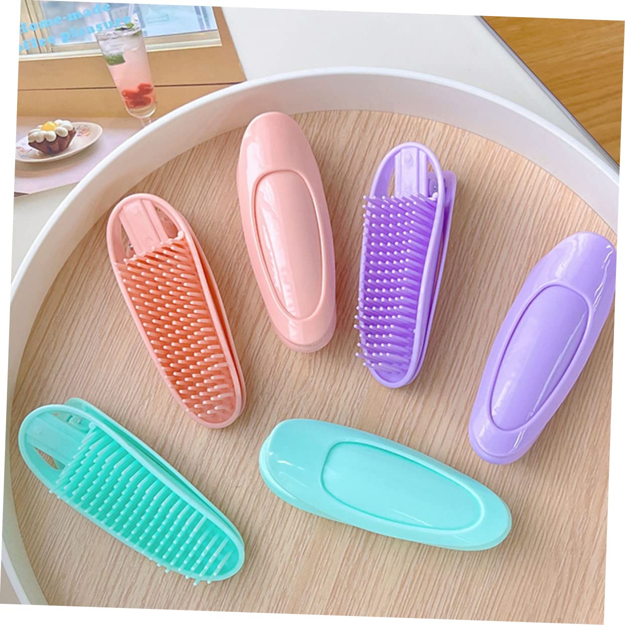 Minkissy 6-Piece Root Volume Hair Tool Set - Large Hair Rollers & Volumizing Clips for Bangs & Styling - Perfect for Salon, Home Use & Party Hairstyles