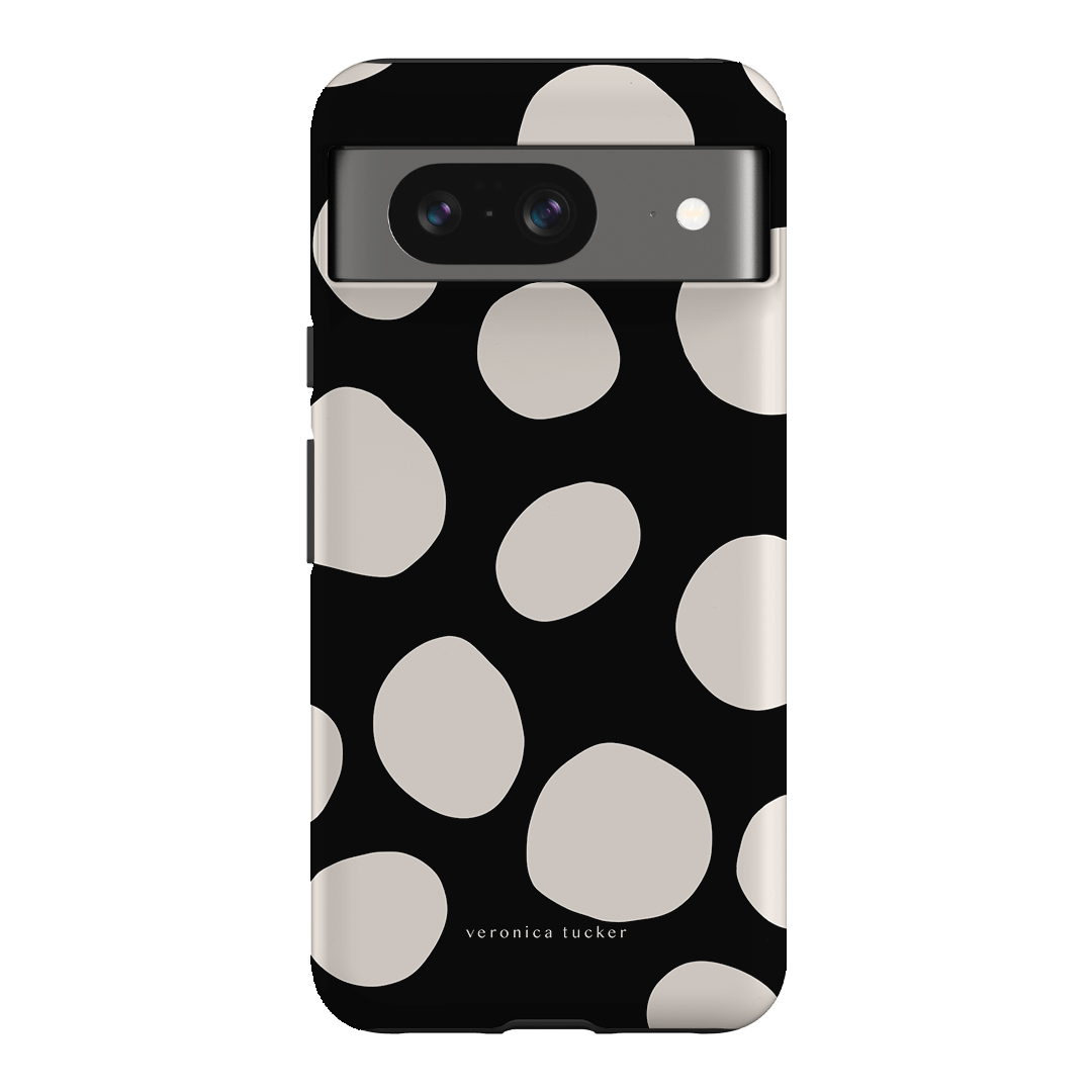 Premium Pebbles Noir Phone Case - Slim Protective Cover for iPhone & Samsung - Perfect for Everyday Use, Travel & Outdoor Activities