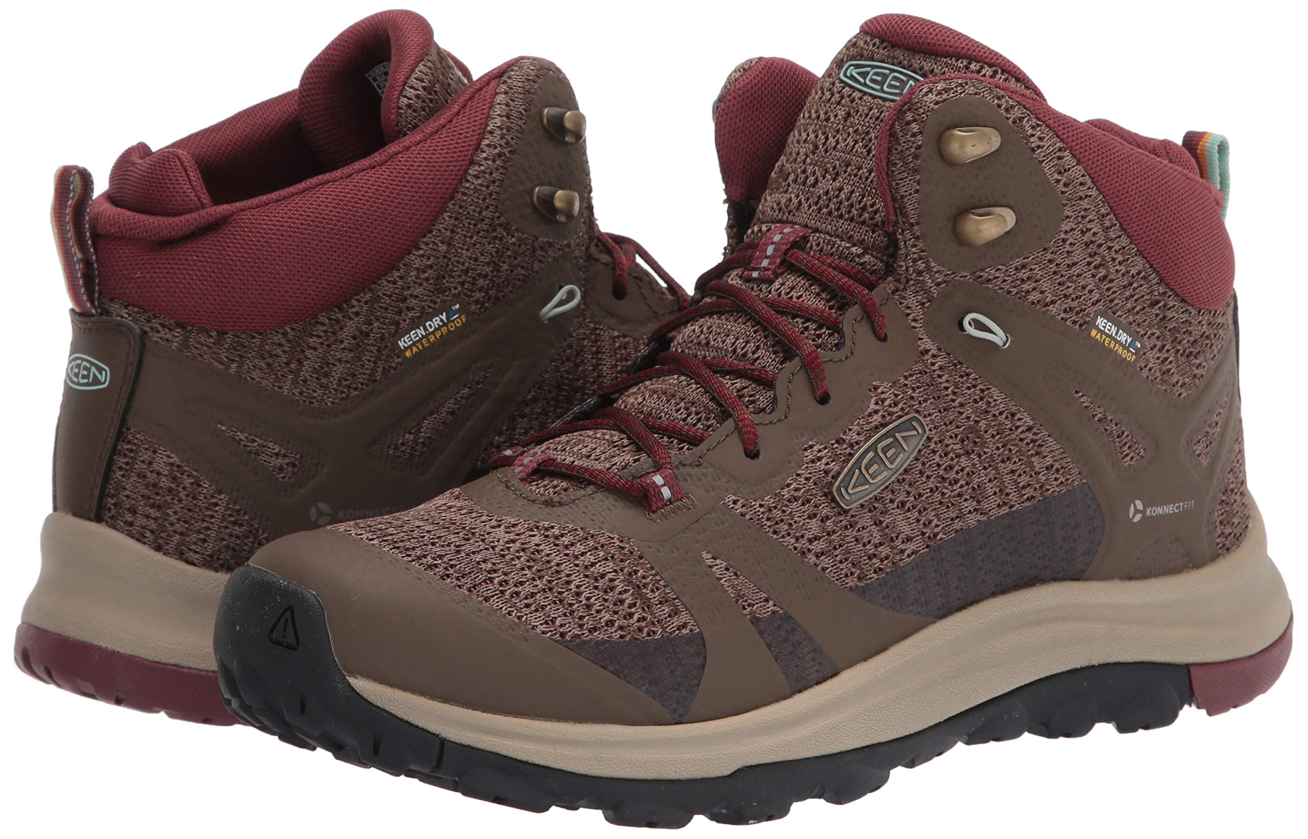 KEEN Women's Terradora 2 Waterproof Mid Height Hiking Boots - Lightweight & Durable for Outdoor Adventures, Trail Running & Backpacking