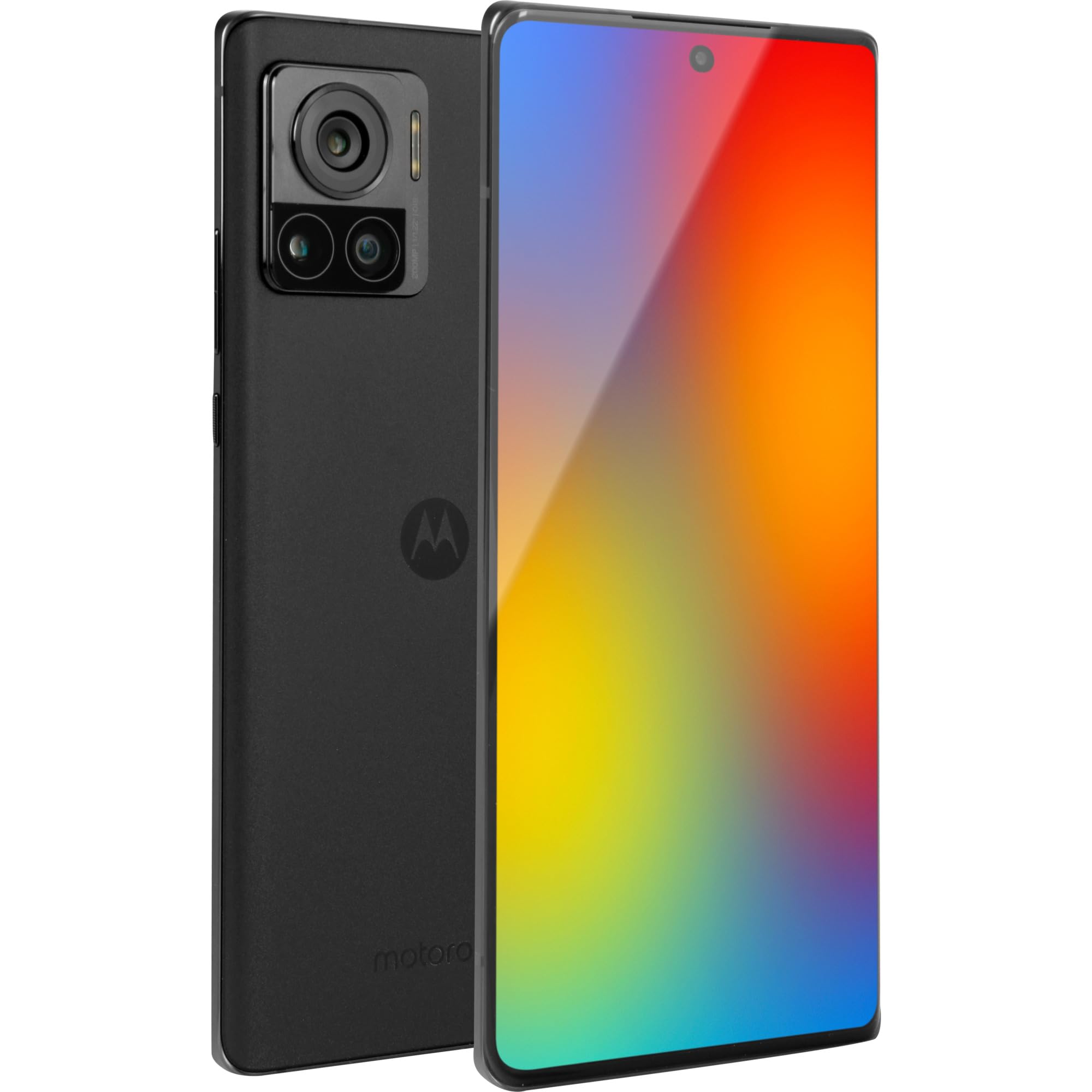 Motorola Edge 40 Pro Unlocked 5G Smartphone - 256GB ROM + 12GB RAM, Dual SIM, GSM Only (No CDMA) - Interstellar Black - International Version | Perfect for Business Travelers & Global Users