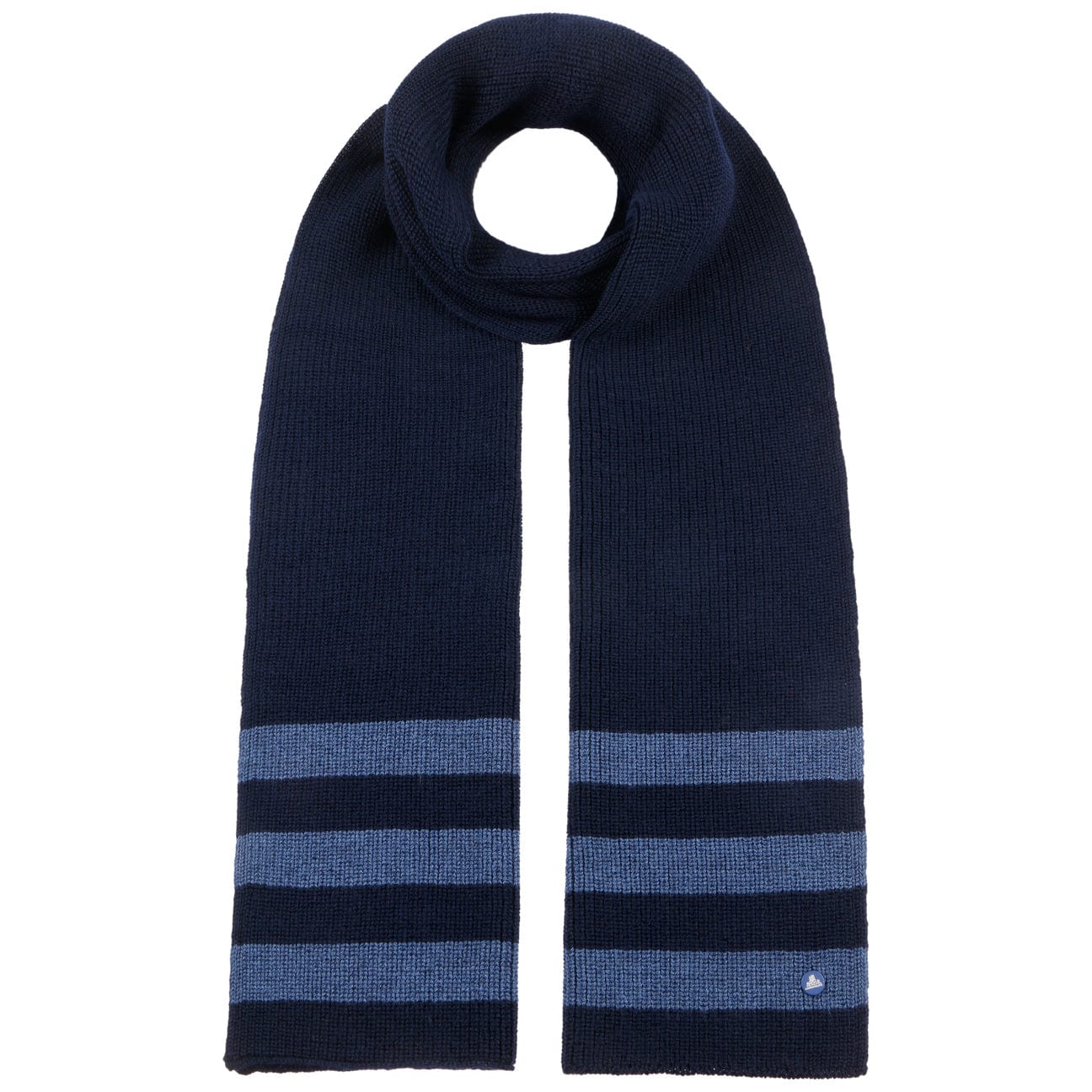 Hammaburg Striped Knit Scarf - Soft Warm Winter Fashion Accessory for Women & Men - Perfect for Cold Weather, Outdoor Activities & Holiday Gifts