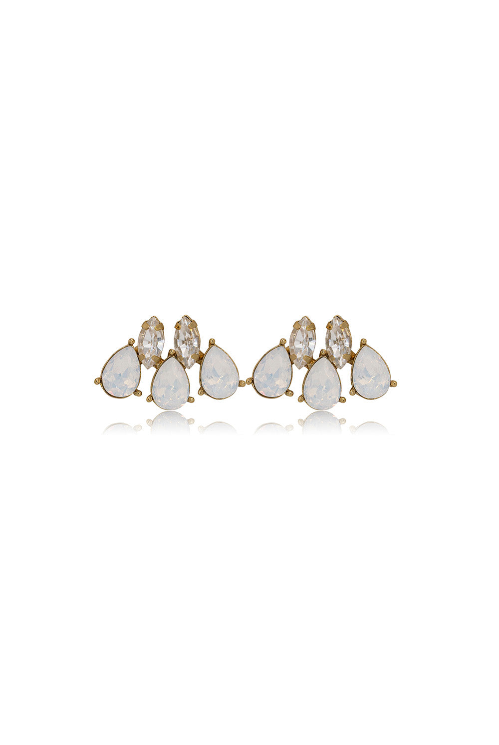 Aria Earrings for Women - Elegant Gold Hoop Earrings for Everyday Wear | Perfect for Parties, Weddings & Office Outfits