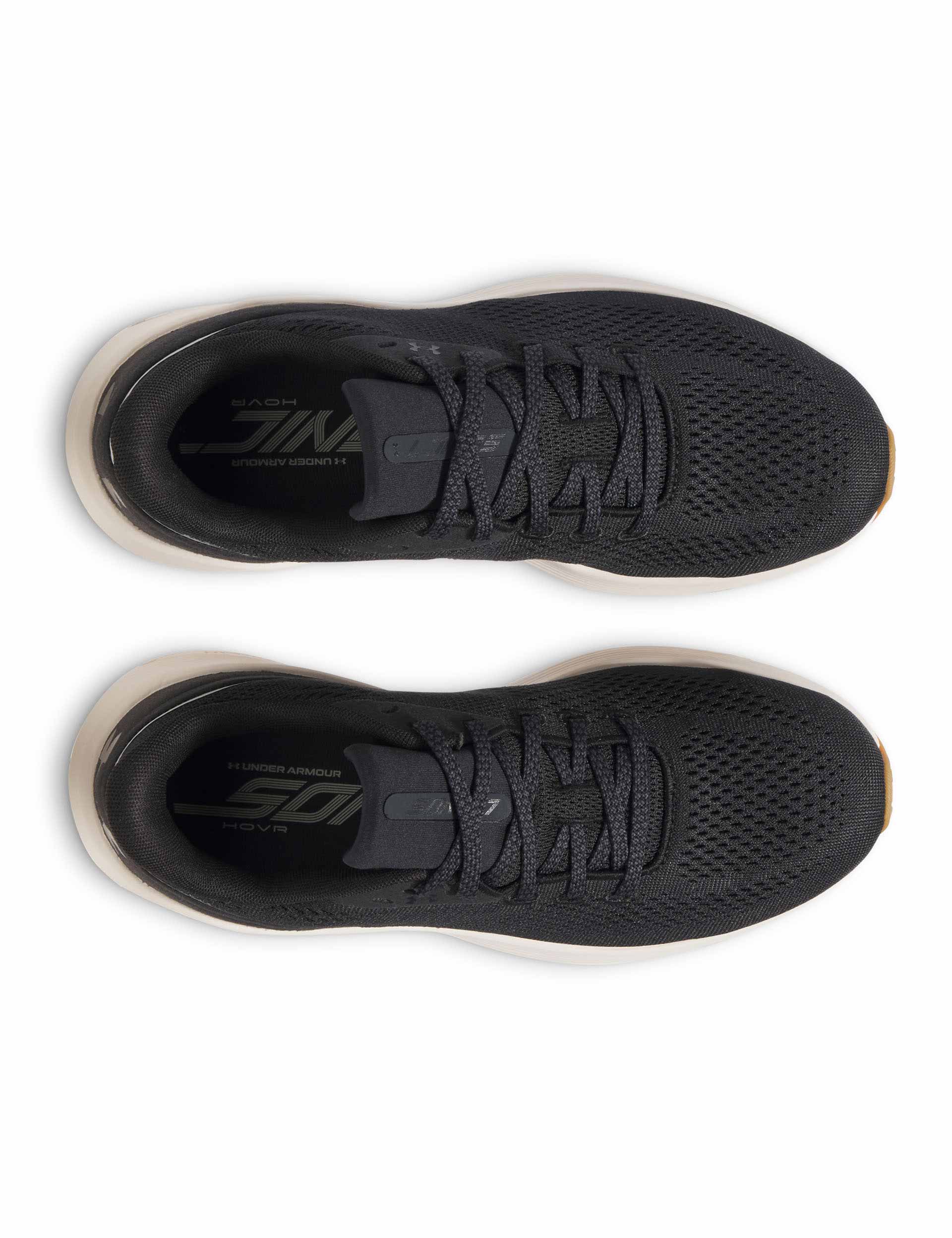 Sonic 7 Running Shoes for Men & Women - Lightweight Cushioned Athletic Sneakers in Black/Stone/Anthracite - Perfect for Jogging, Gym Workouts & Daily Walking