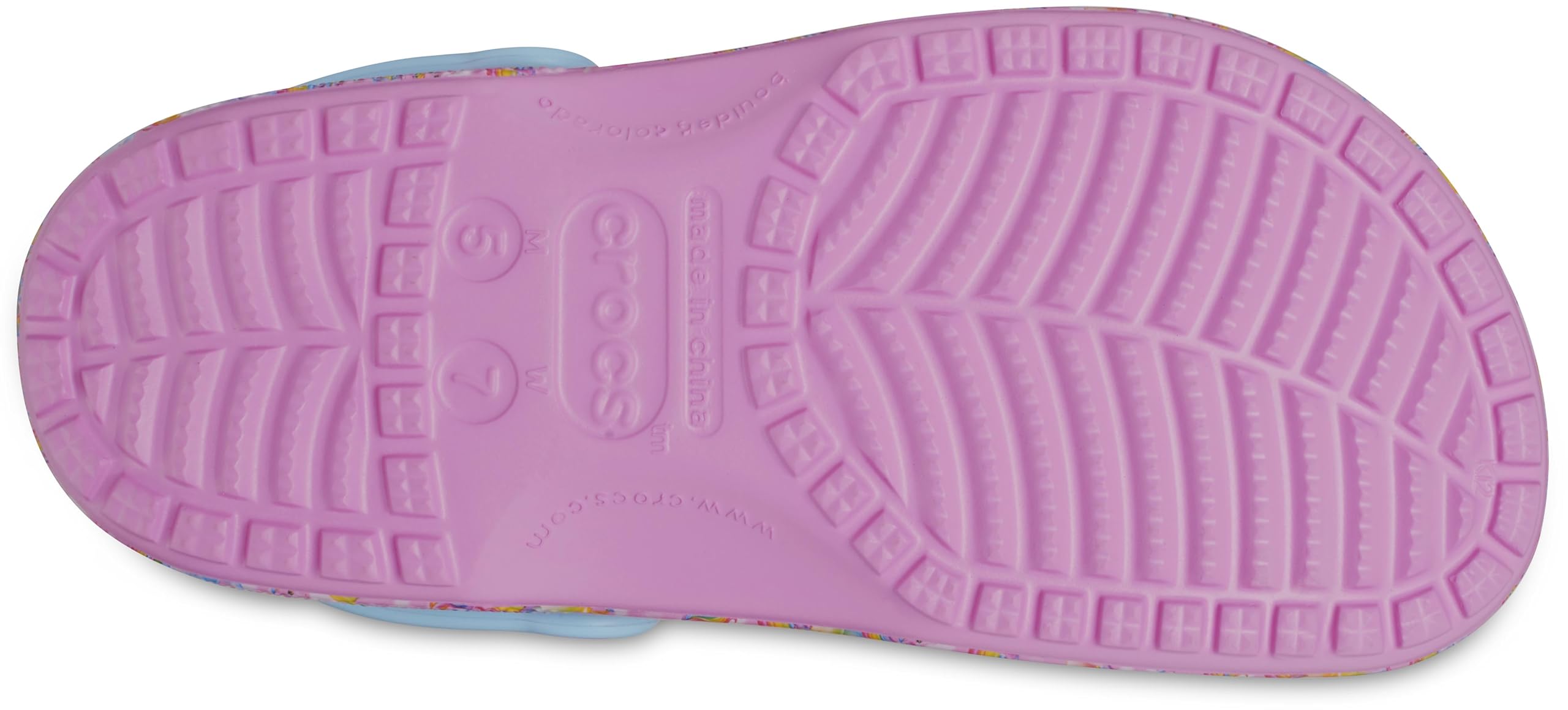 Crocs Unisex-Adult Classic Lisa Frank Clogs | Comfortable Slip-On Water Shoes for Women & Men | Perfect for Beach, Pool, Garden & Casual Wear