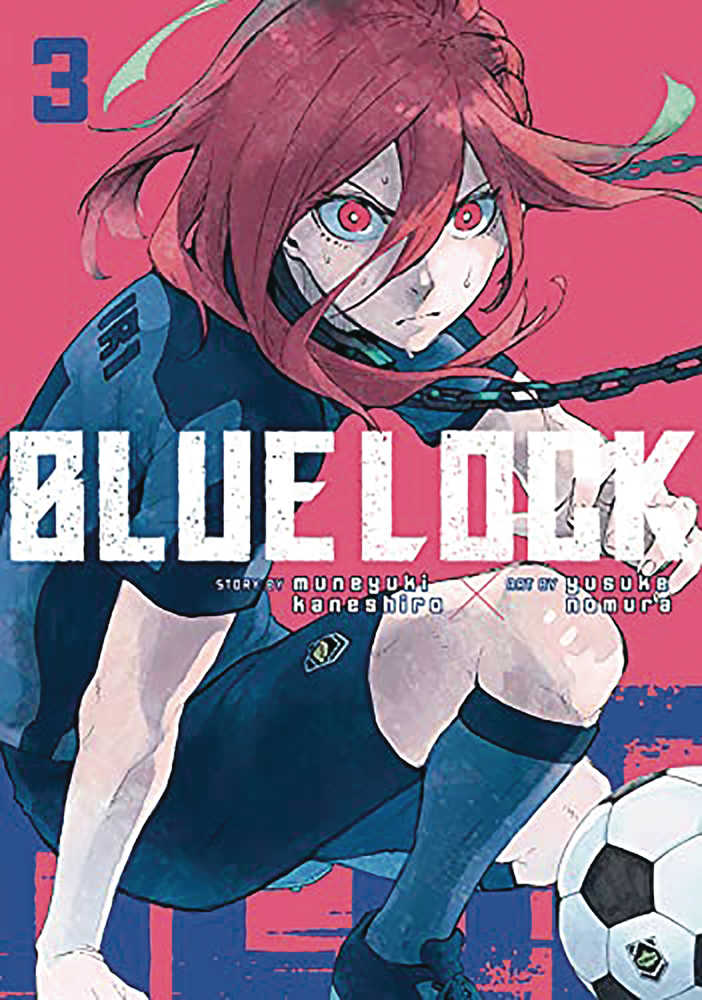 Blue Lock Graphic Novel Volume 3 - Japanese Soccer Manga Series | Perfect for Manga Collectors & Sports Anime Fans | Great Gift for Teen Readers & Soccer Enthusiasts