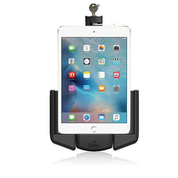 iPad Mini 4 Car Mount Holder - Secure Lockable Stand for Vehicle Dashboard & Windshield - Perfect for GPS Navigation, Streaming & Hands-Free Driving