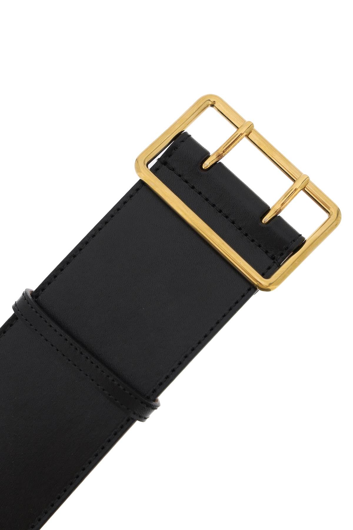 Alexander McQueen Genuine Leather Military Belt for Men & Women - Stylish & Durable Waist Accessory for Casual, Office & Evening Wear