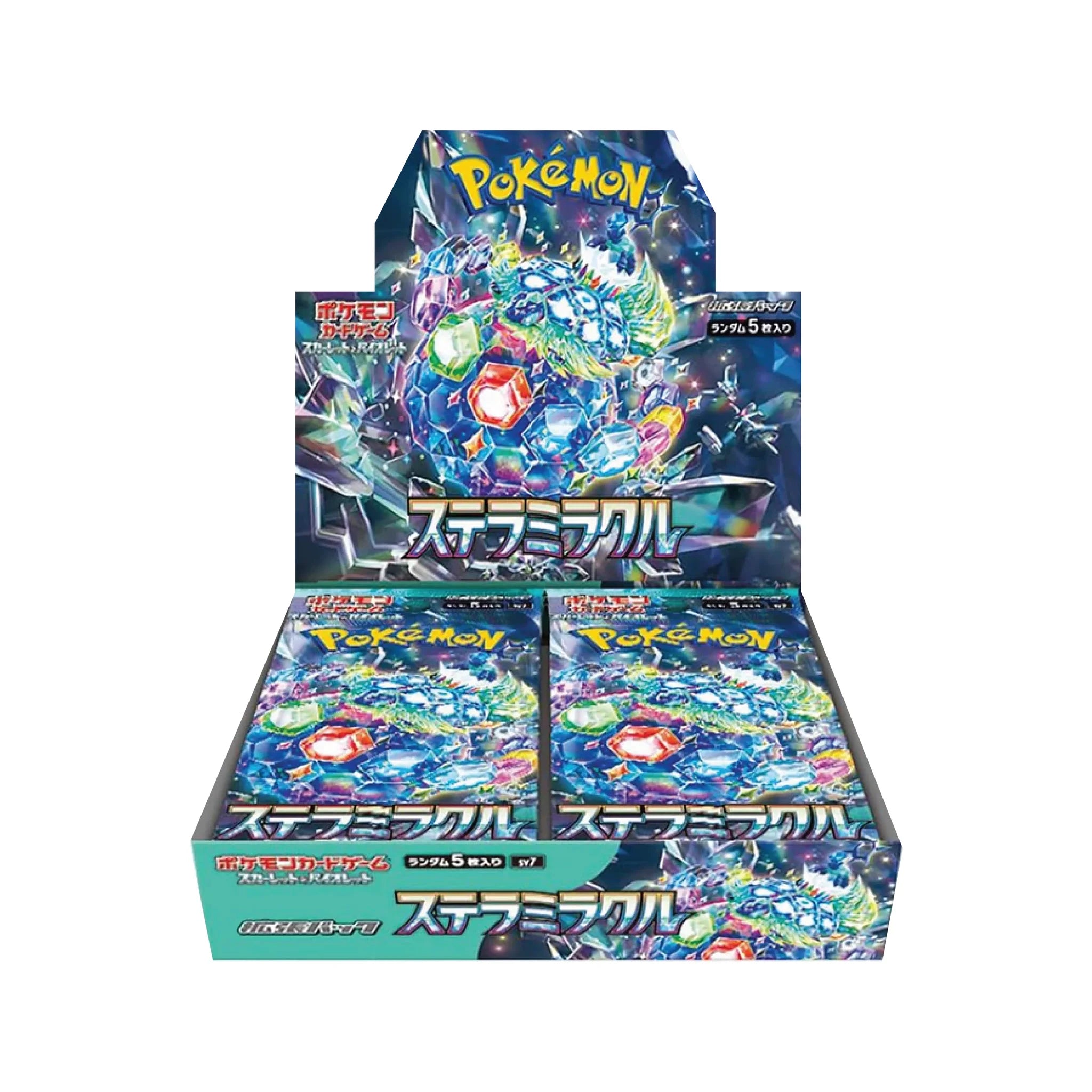 Pokemon TCG: SV7 Stellar Miracle Booster Box (Japanese) - 36 Packs for Collectors & Players - Perfect for Tournaments, Trading & Gift Giving