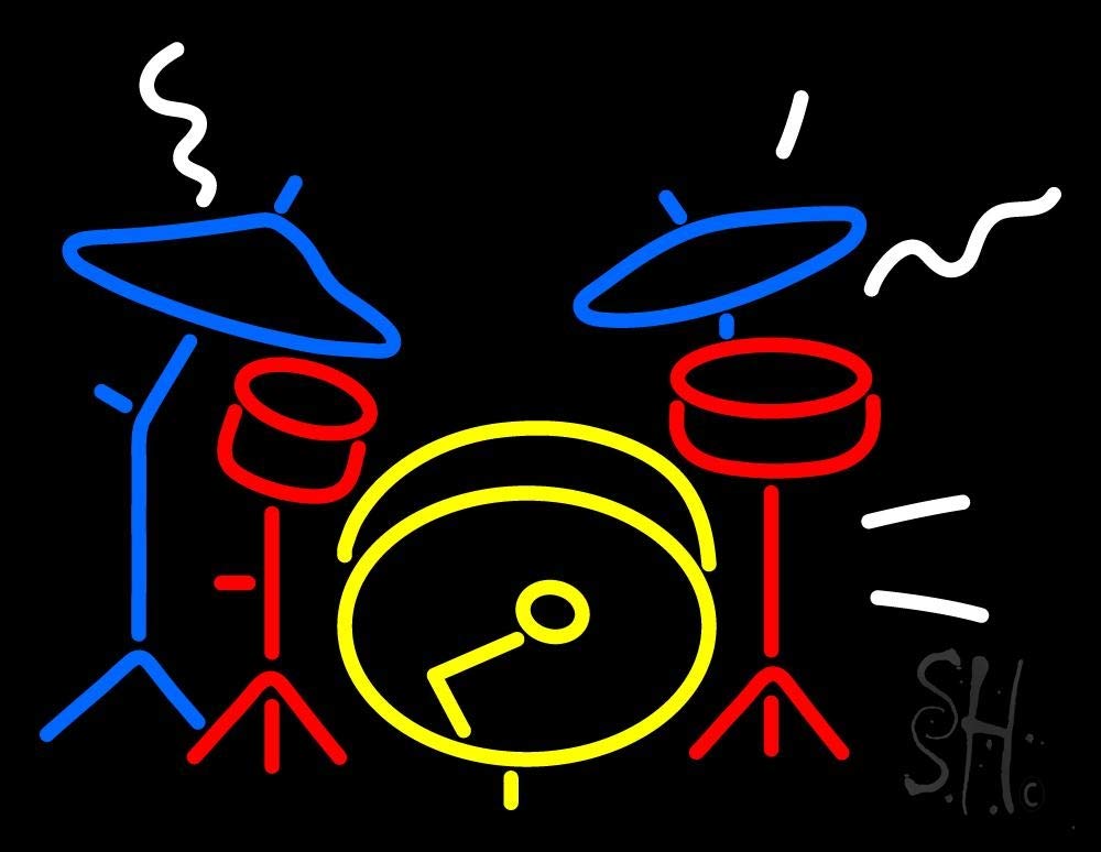 Premium Drum Set LED Neon Sign 15