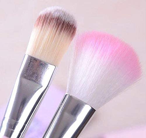 MYGIRL TYA Mini 5024 Multicolor Makeup Kit with 7 Lightweight Pink Makeup Brushes Set - Complete Cosmetic Collection for Women & Girls (Pack of 8) | Perfect for Travel, Birthday Gifts & Makeup Beginners