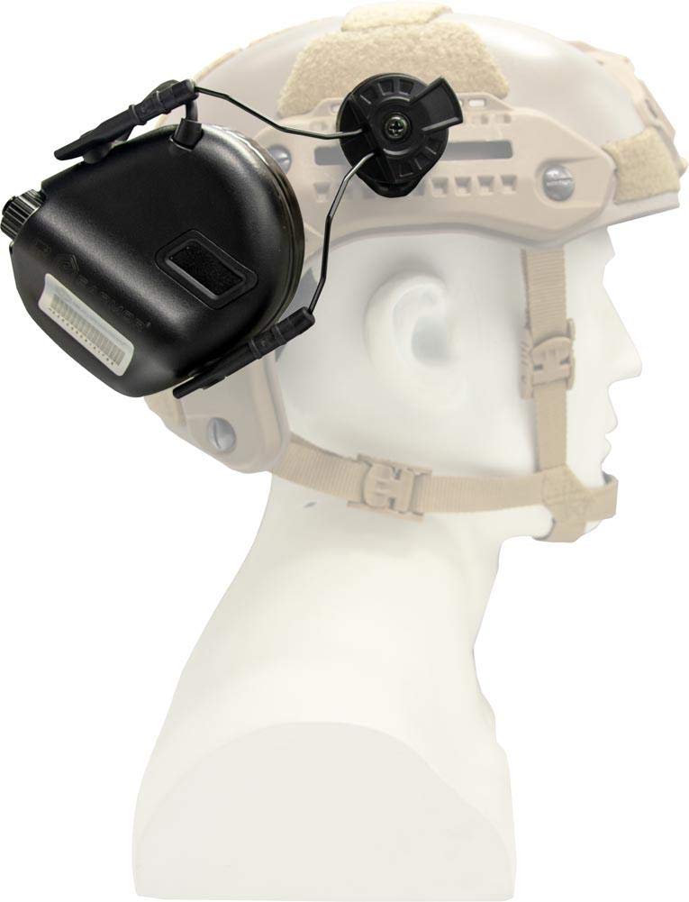 Universal Communication Headset Adapter for MTEK Flux, HHV & MLOK Helmets - Tactical Headset Connector for Military, Airsoft & Shooting Ranges