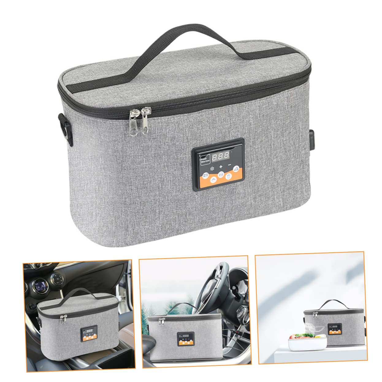 Portable Baby Bottle Warmer Bag - Travel Car Bottle Heater for Breastmilk & Food - Compact & Easy to Store - Perfect for On-the-Go Parents, Road Trips & Outdoor Adventures