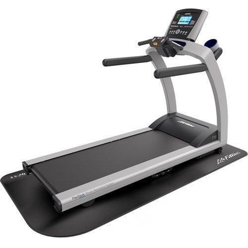 Life Fitness Premium Equipment Mat - Non-Slip, Durable Gym Floor Protection for Treadmills, Ellipticals & Exercise Machines - Perfect for Home Gyms & Commercial Fitness Centers
