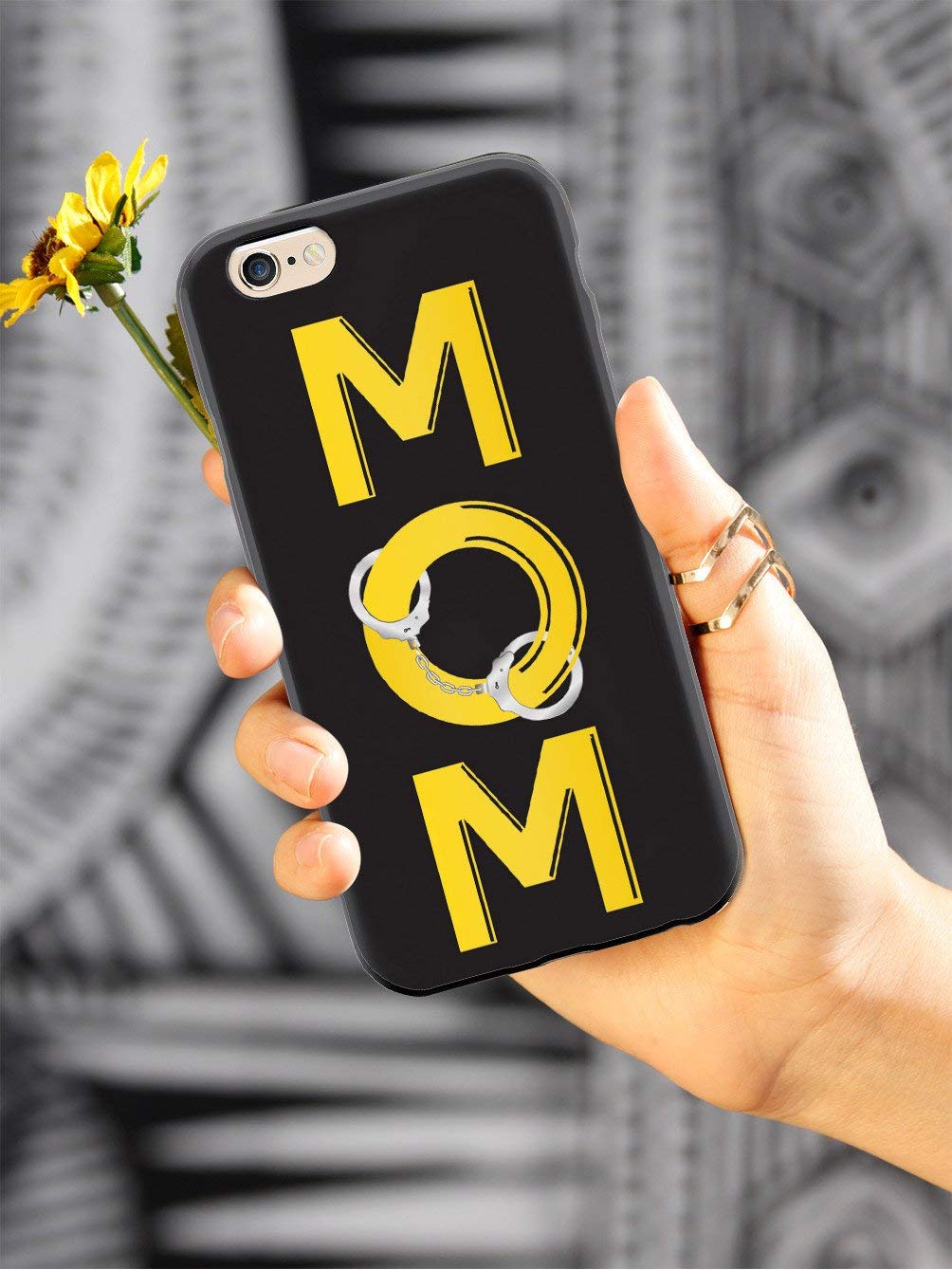 Inspired Cases - Protective iPhone 12 Mini Case with 3D Texture | Compatible with Apple iPhone 12 Mini | Durable Cover for Parole Officer Mom | Perfect for Work, Travel & Everyday Use