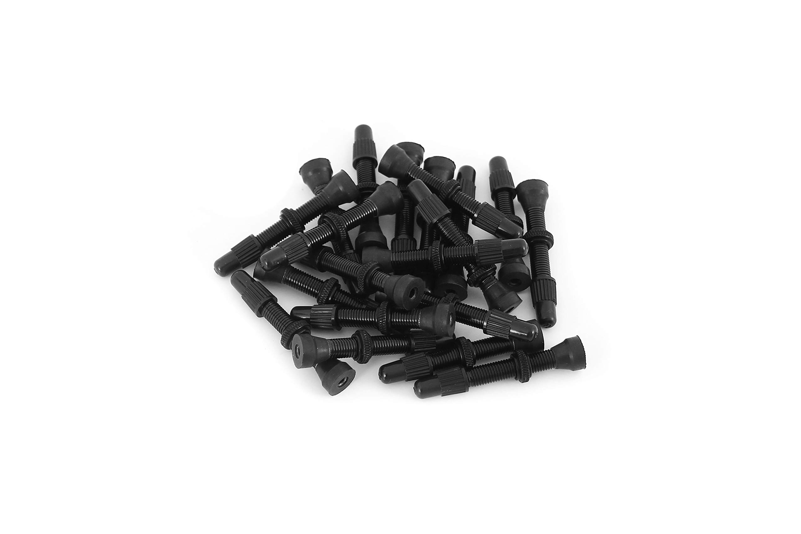 20 Pack Black Obus Bike Valve Removable - Perfect for Bicycle Tires, Motorcycles, and Inflatable Sports Equipment