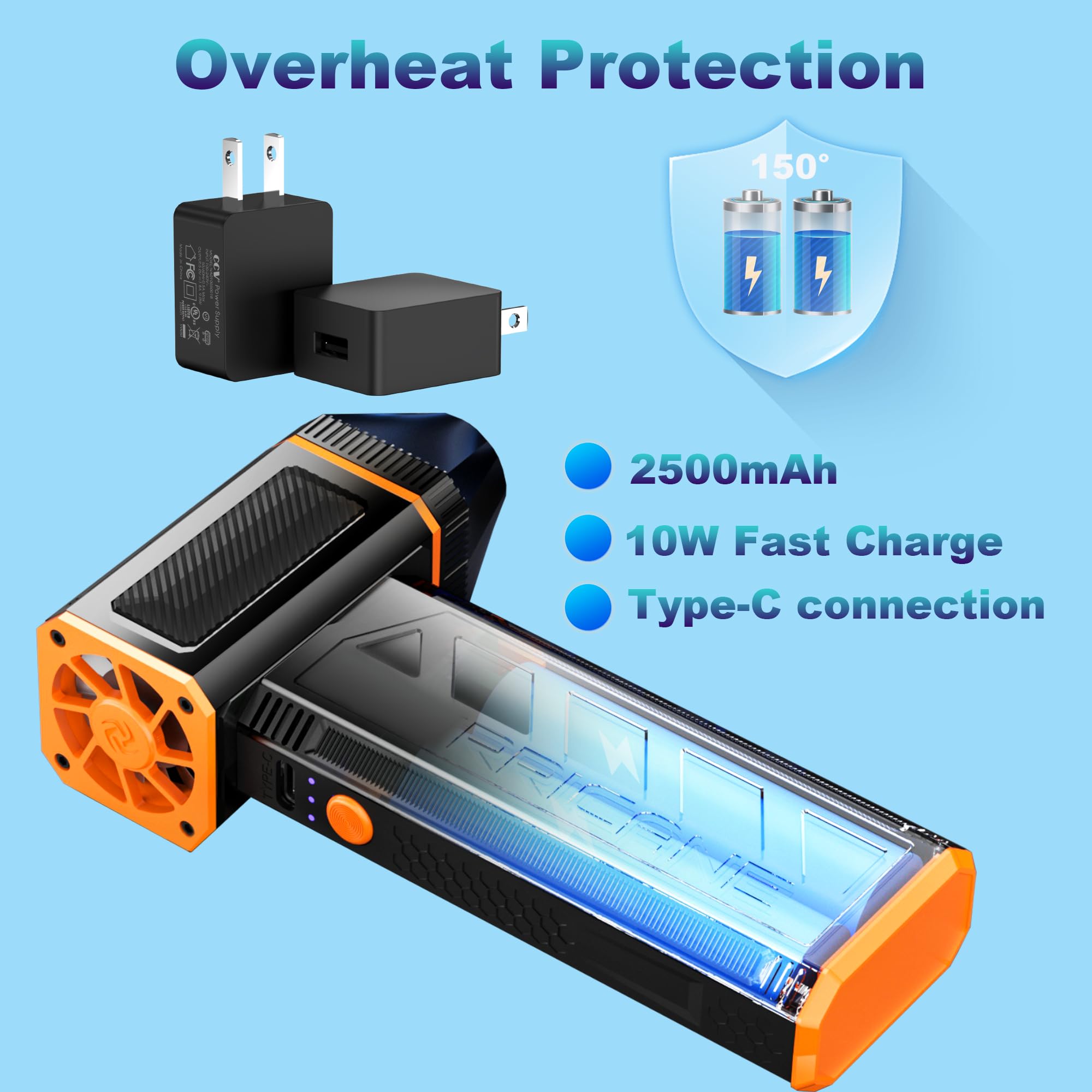 CCV 130,000 RPM Electric Air Duster - Rechargeable Cordless Keyboard & PC Cleaner with 3 Speed Settings | Powerful Jet Dry Blower for Computer, Car, Home & Office Cleaning | Dust Removal for Electronics, Keyboards & Hard-to-Reach Areas