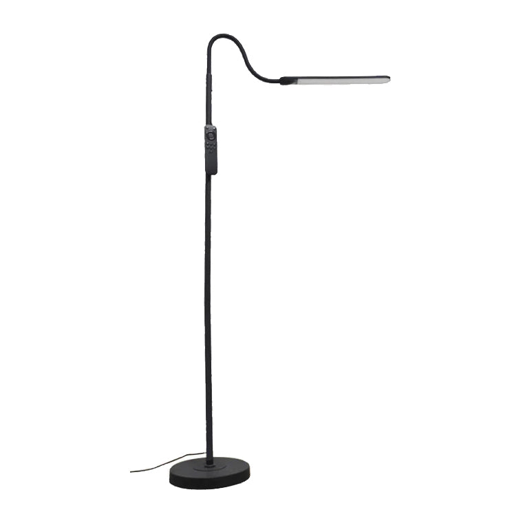 DL 710 12W LED Floor Lamp - Modern Adjustable Standing Light for Living Room, Bedroom & Office - Energy Efficient Bright Lighting for Reading & Relaxation