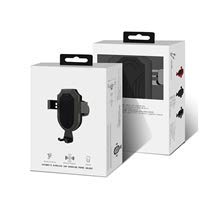 2024 Upgraded Fast Wireless Car Charger & Phone Holder - Auto Clamping 360° Rotating for iPhone 15/14/13, Samsung Galaxy S23/S22, Qi-Enabled Devices - Perfect for Commuting, Road Trips & Hands-Free Driving