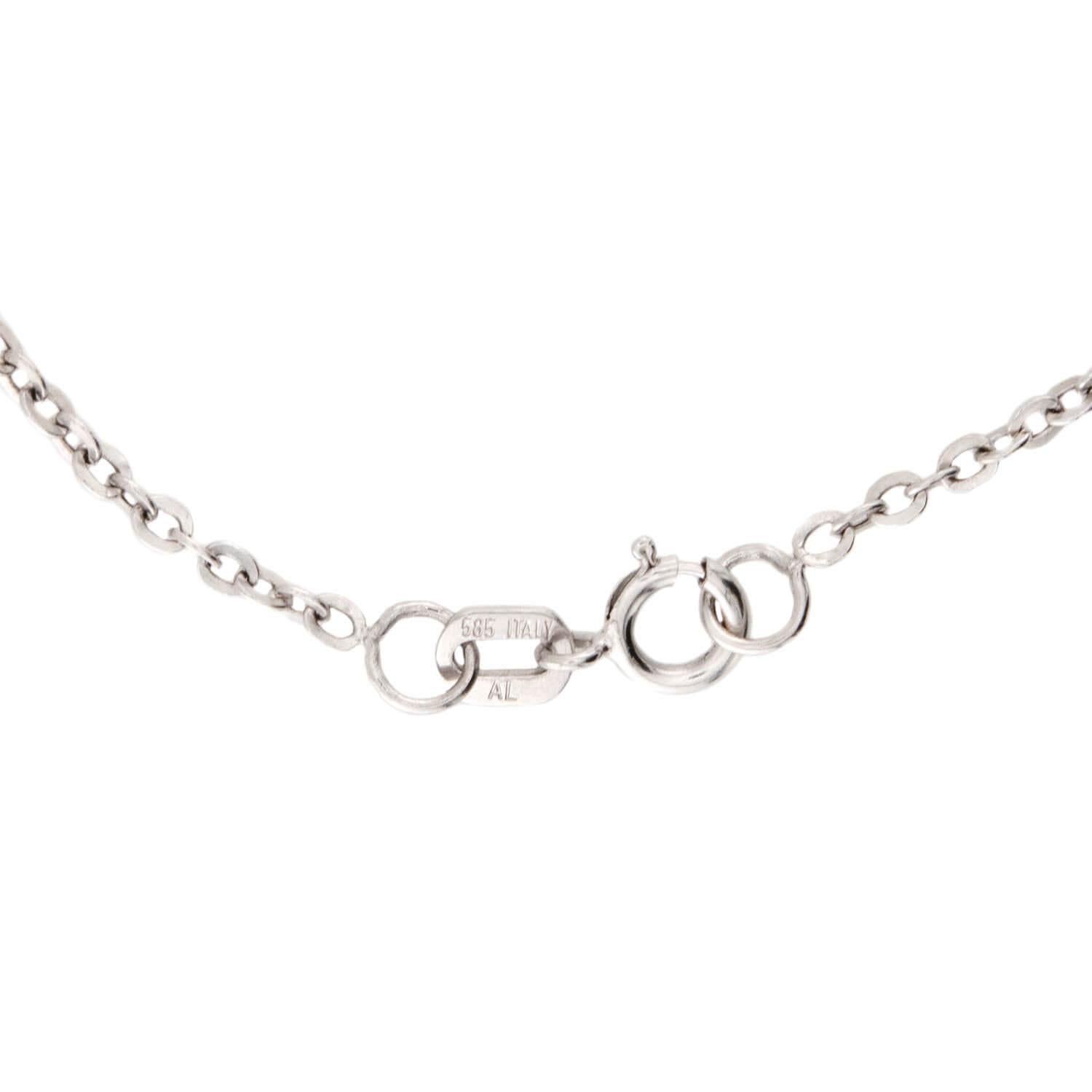 14K Gold Pearl Chain Necklace for Women - Elegant Dainty Layering Jewelry Gift for Her - Perfect for Weddings, Anniversaries and Special Occasions