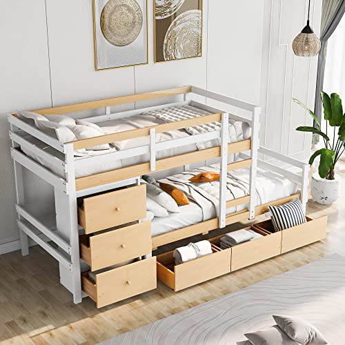 Natural +6 Drawers