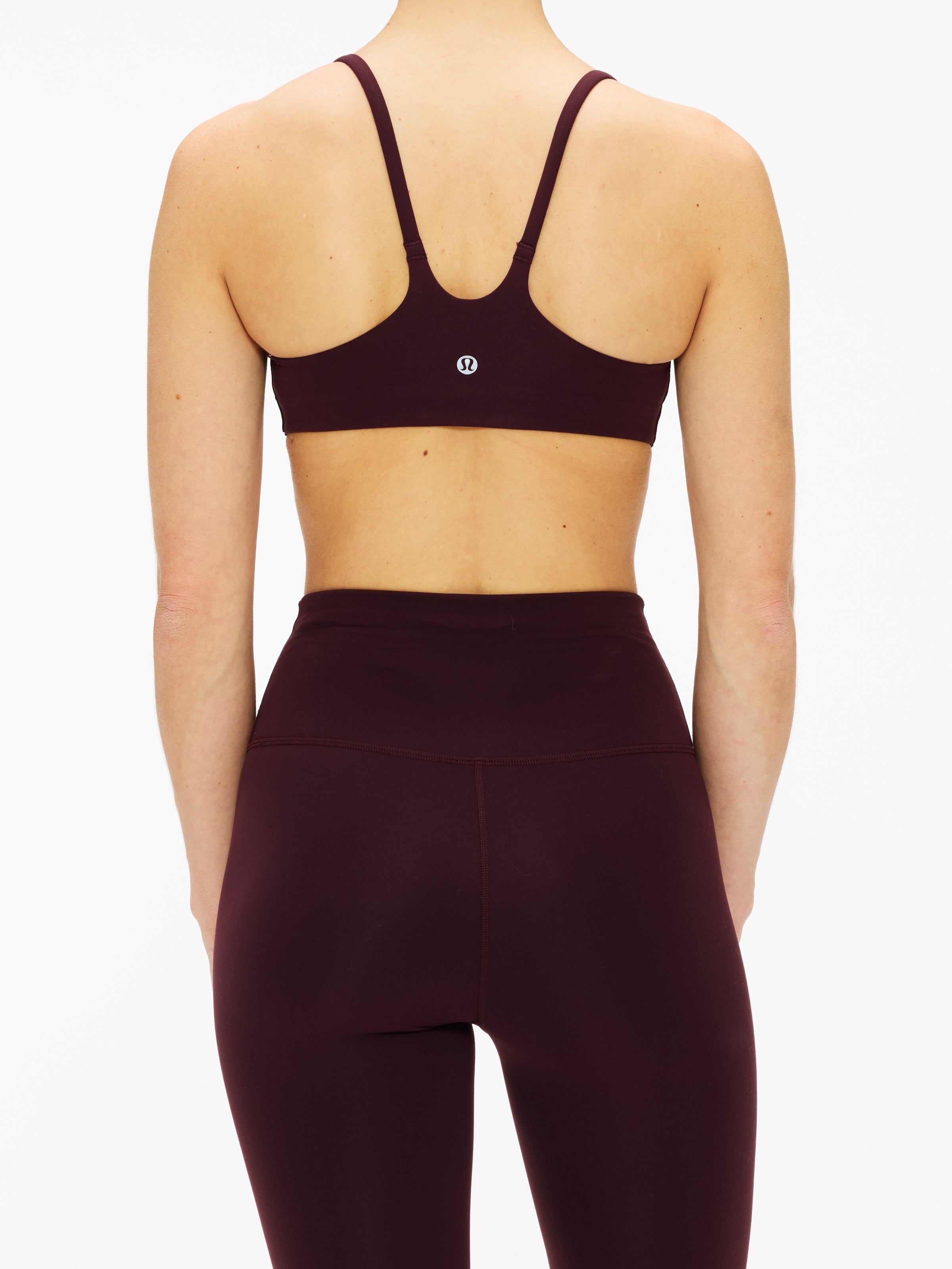 Lululemon Wunder Train Strappy Racer Bra A/B Cup - High Support Workout Sports Bra for Yoga, Running & Gym - Breathable & Comfortable for Active Women