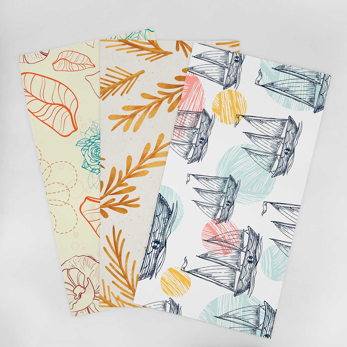 Red and Orange Floral Wallpaper Sample for Bedroom - Peel and Stick Removable Wallpaper - Perfect for Accent Walls, Nursery Decor & Home Renovation