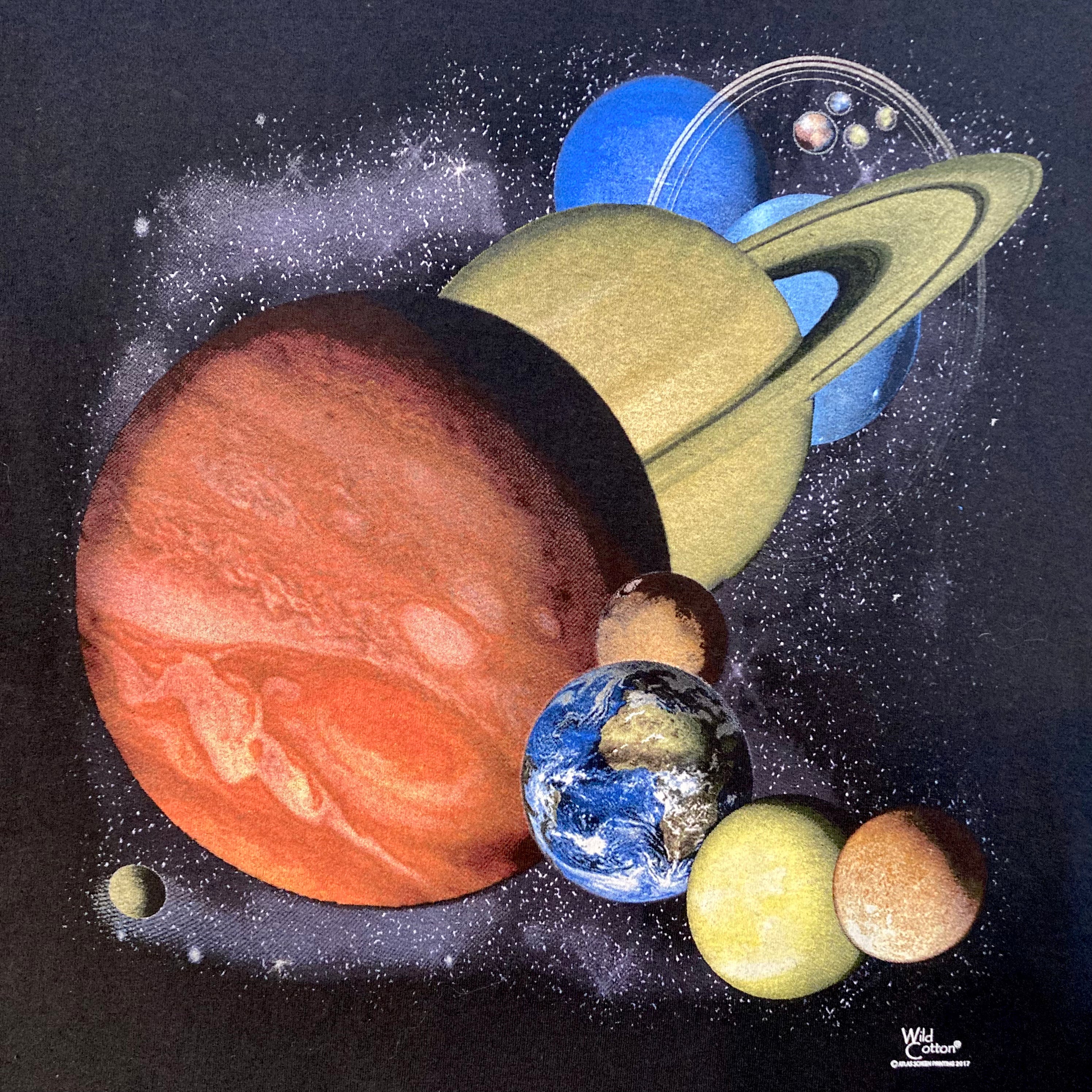 Planets & Dwarf Planets Space-Themed T-Shirt for Adults | Astronomy Lover Gift | Casual Wear & Science Enthusiast Outfit