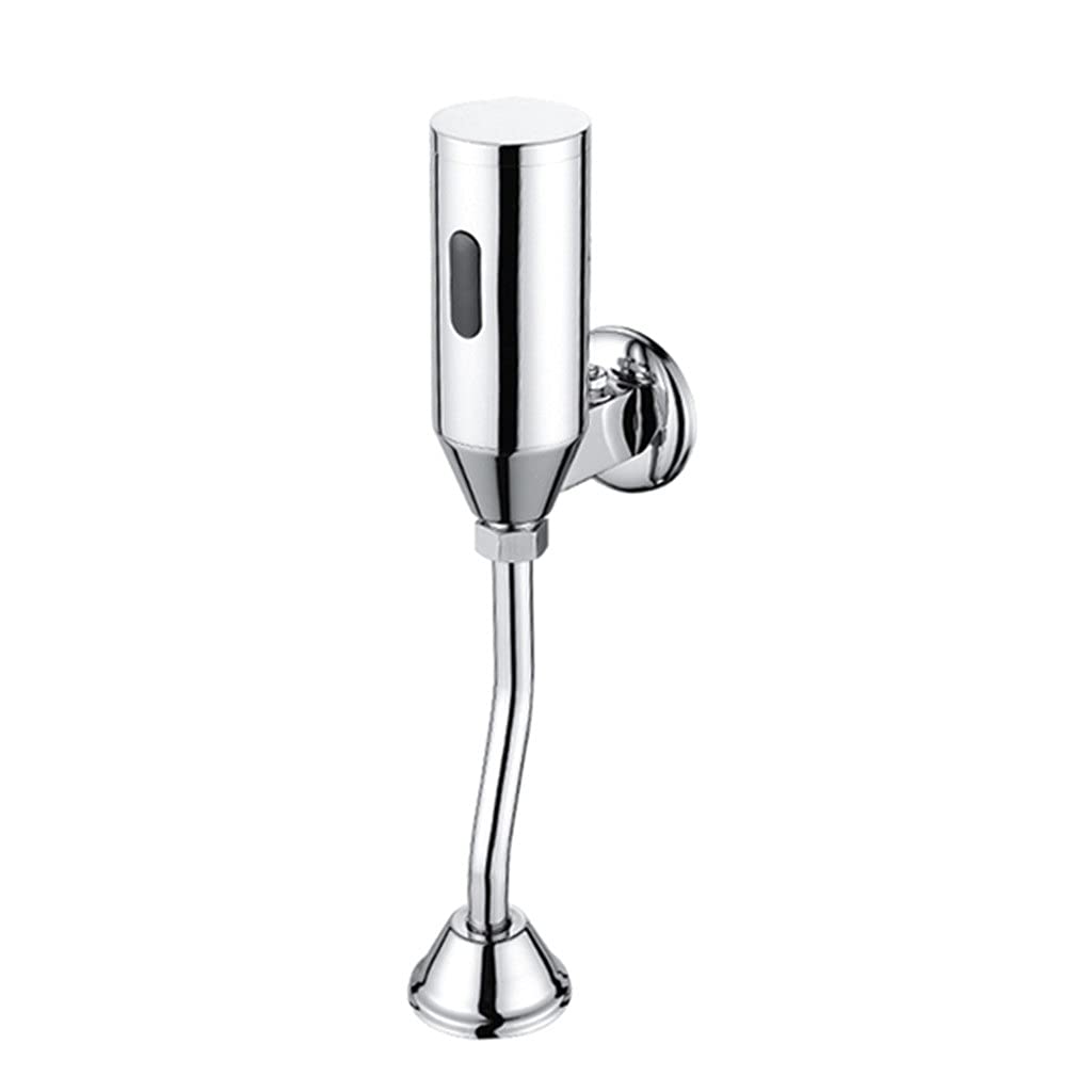 GRETD Touchless Automatic Urinal Flush Valve - Wall Mounted Sensor Toilet Flusher with DC 6V Power - Ideal for Commercial Restrooms, Public Washrooms & Water-Saving Bathroom Upgrades